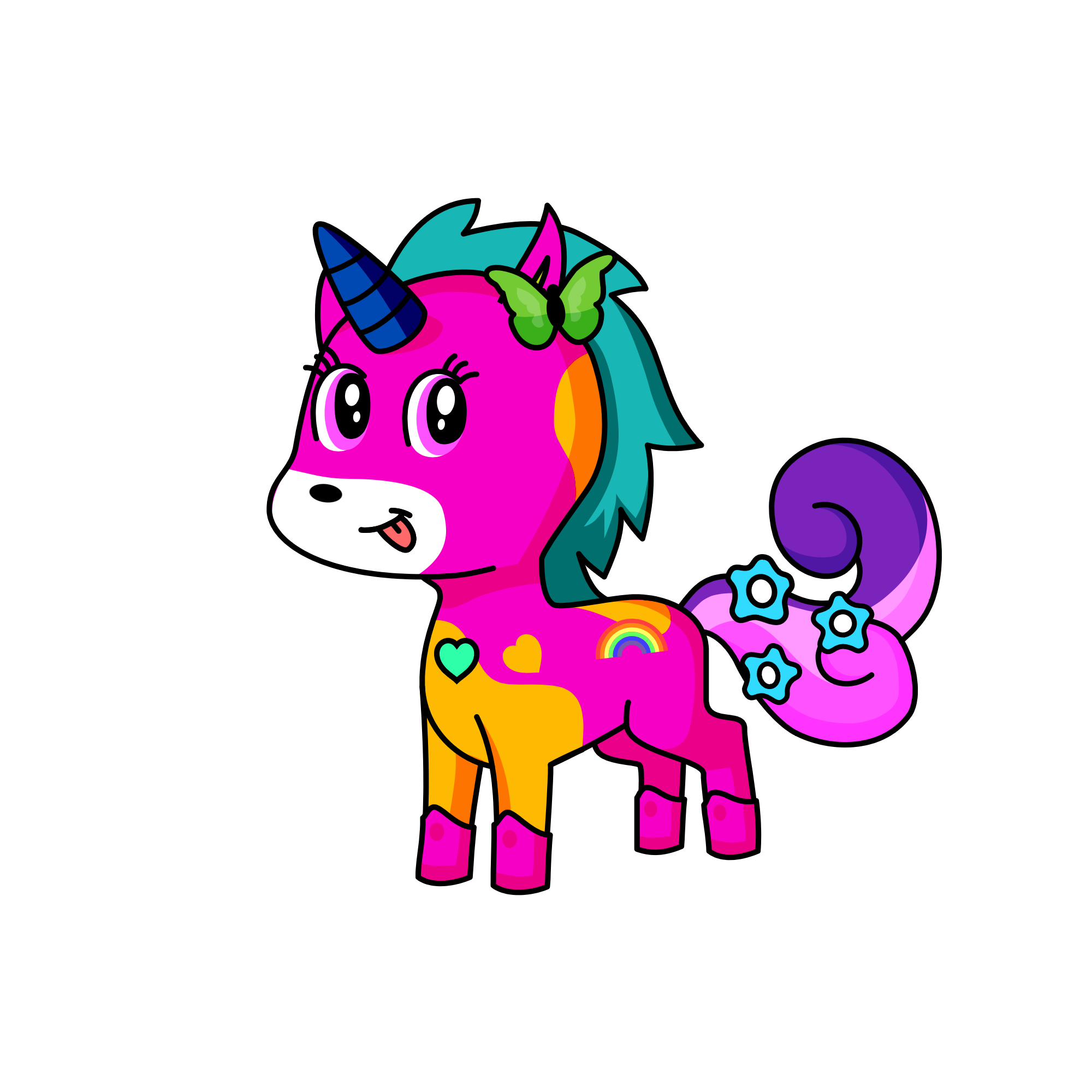 Sparkle, the unicorn