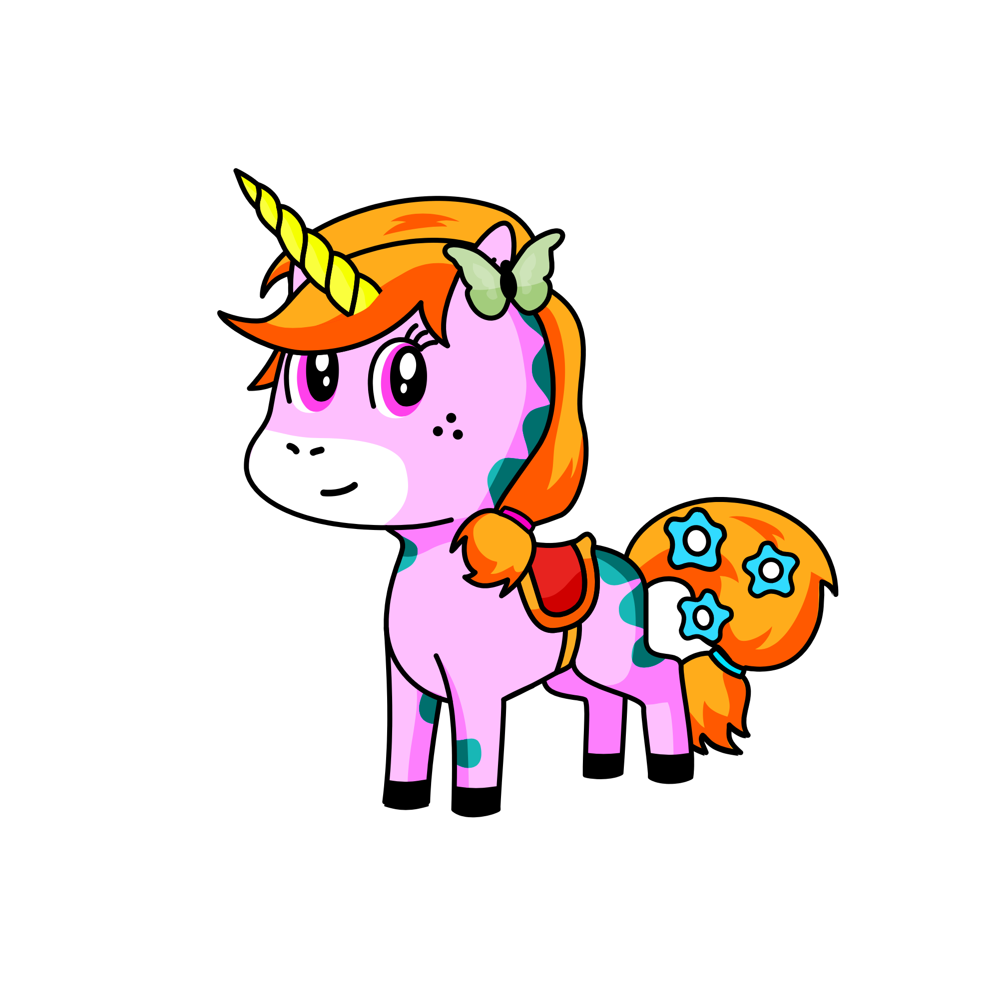 Celenia, the unicorn