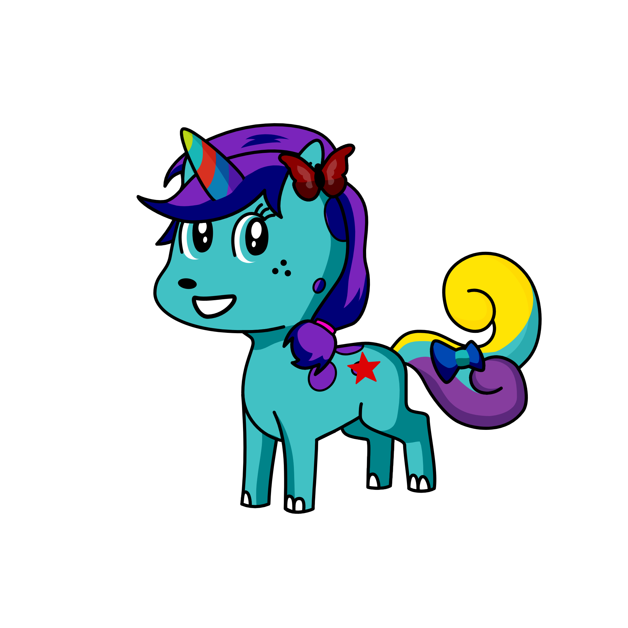 JO POP, the unicorn