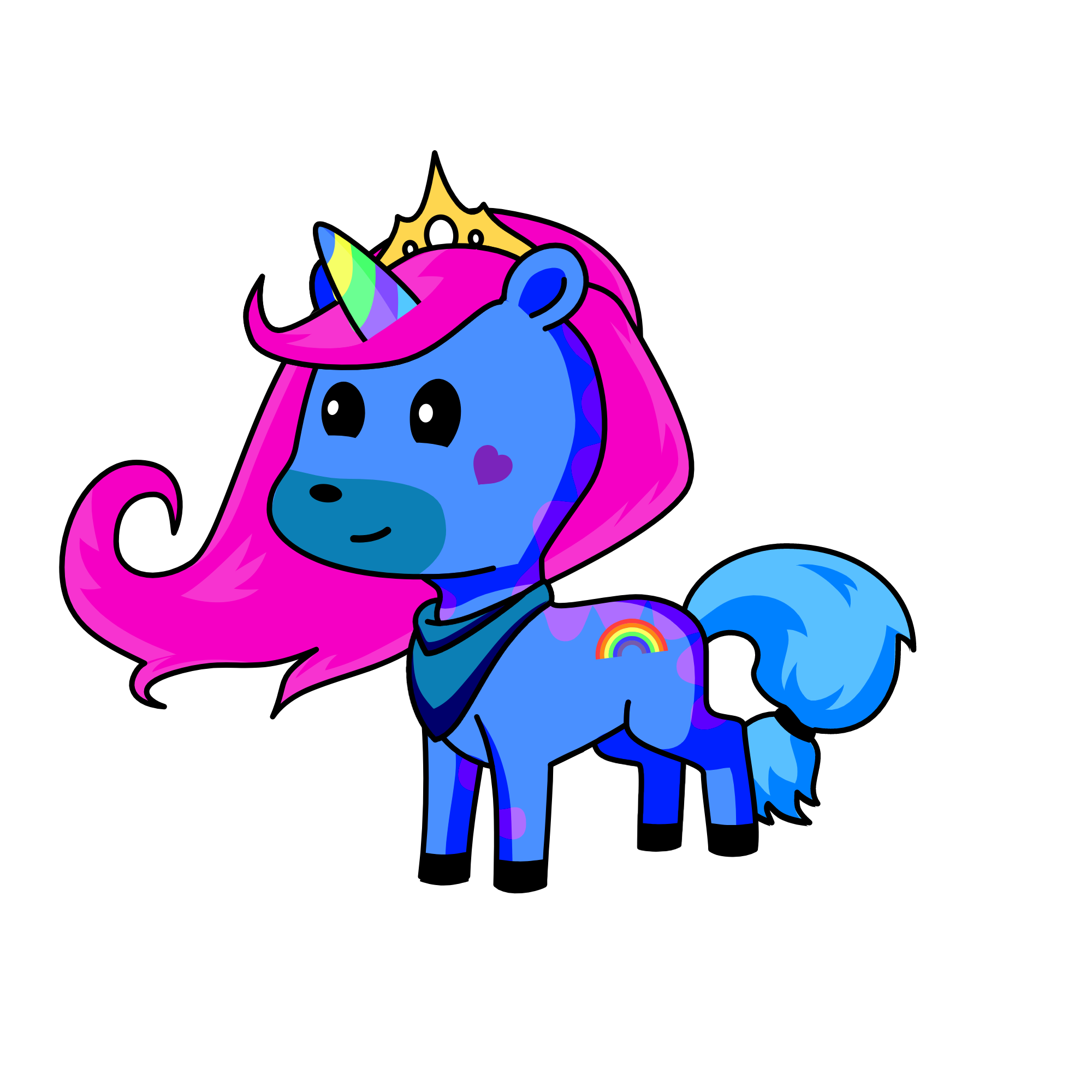 Ariel, the unicorn