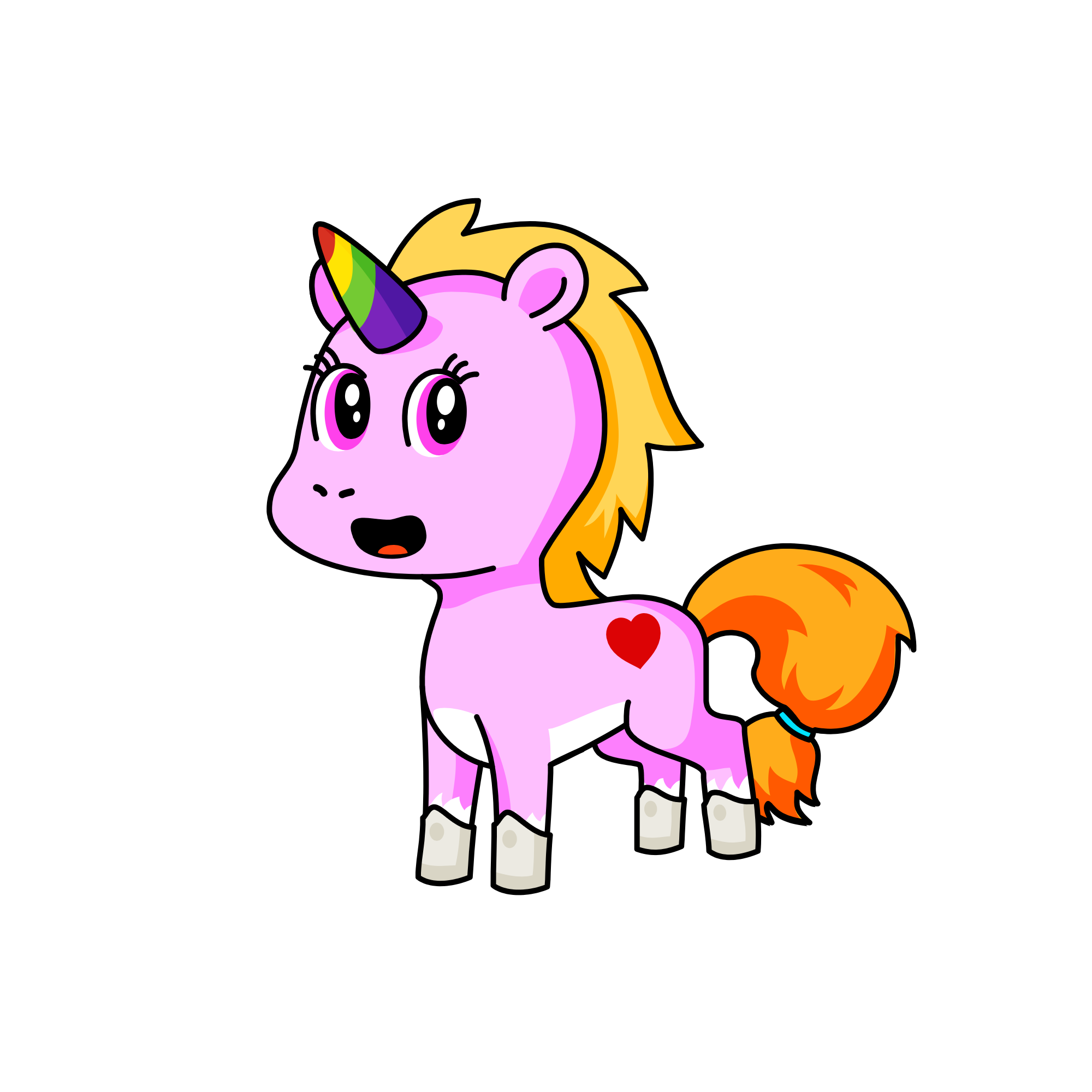 Stella, the unicorn