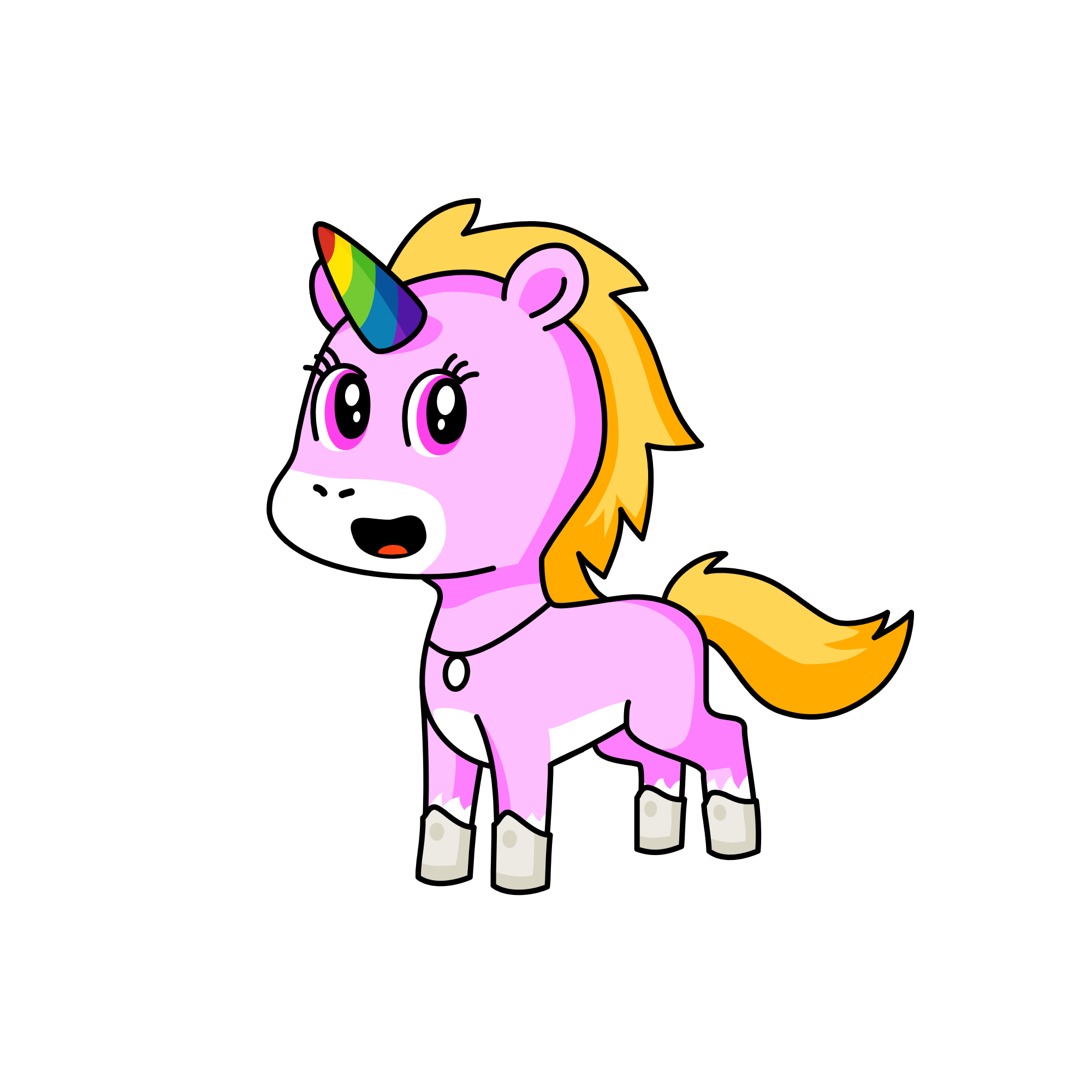 Stella, the unicorn