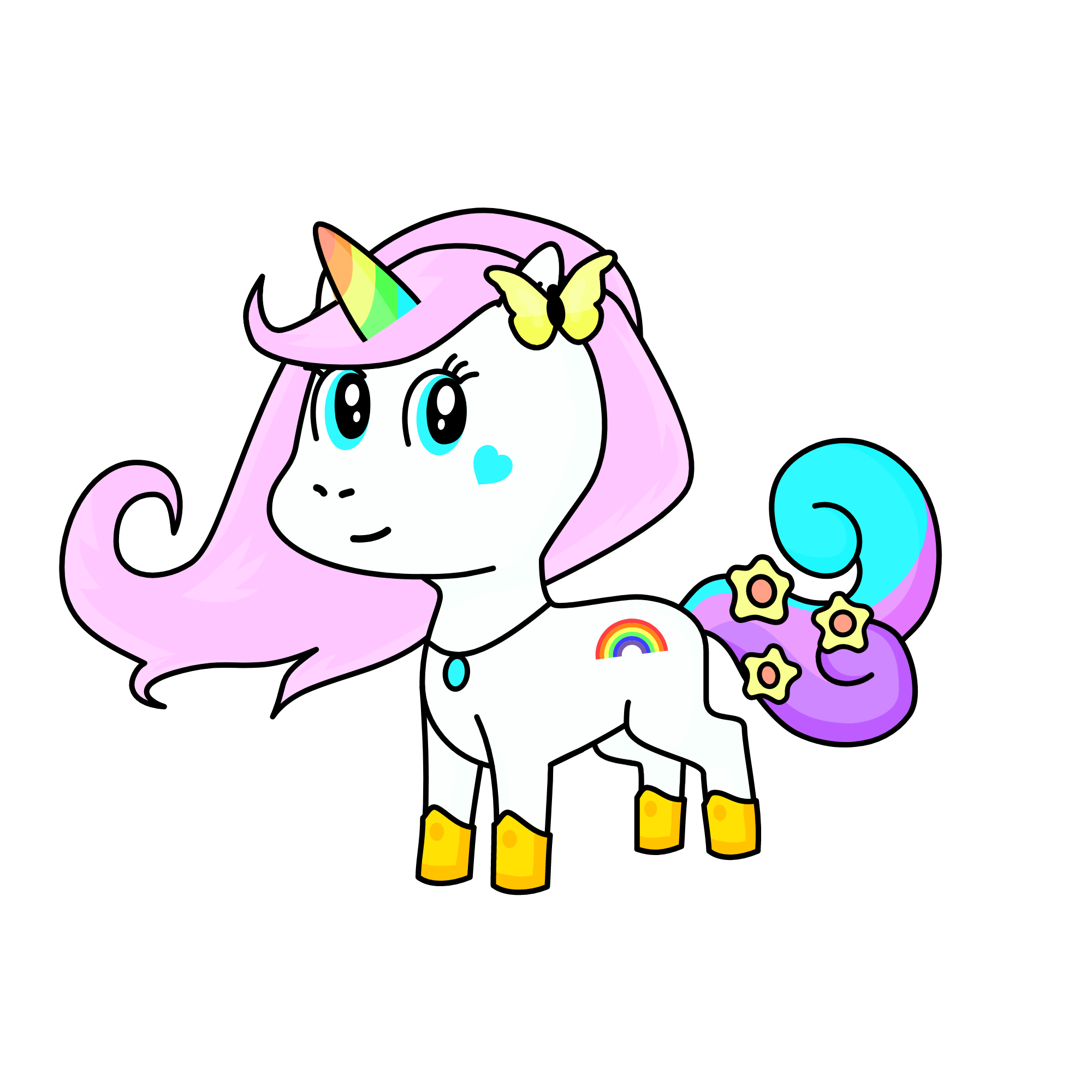 Angel, the unicorn