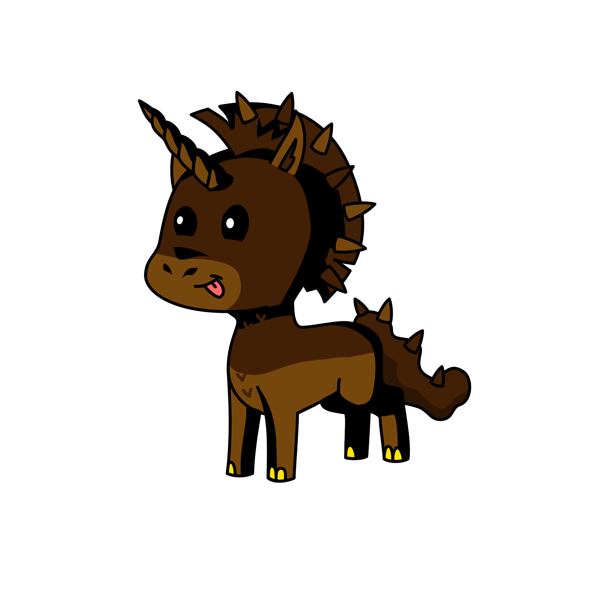 poopy pooplet, the unicorn