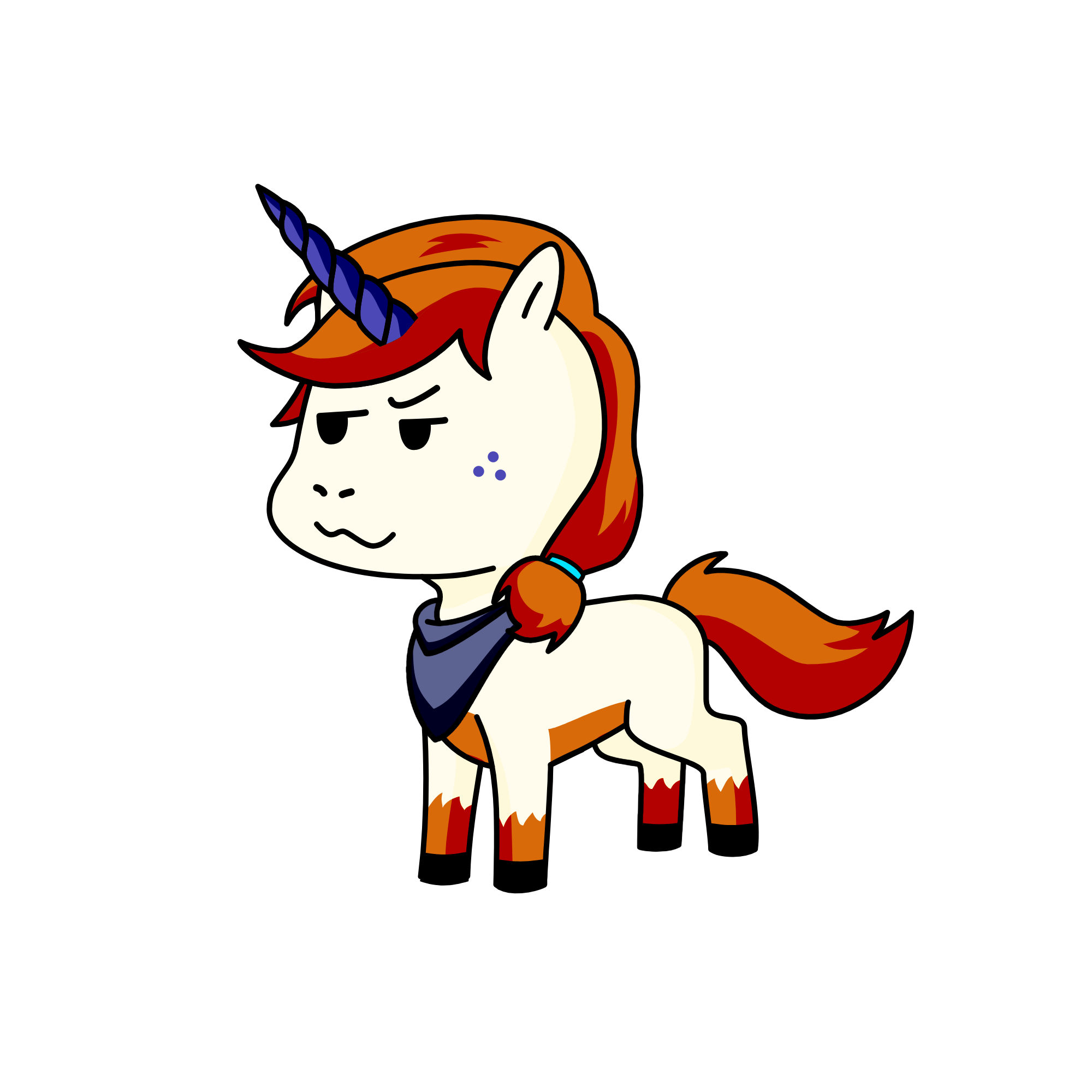 Patchacorn, the unicorn