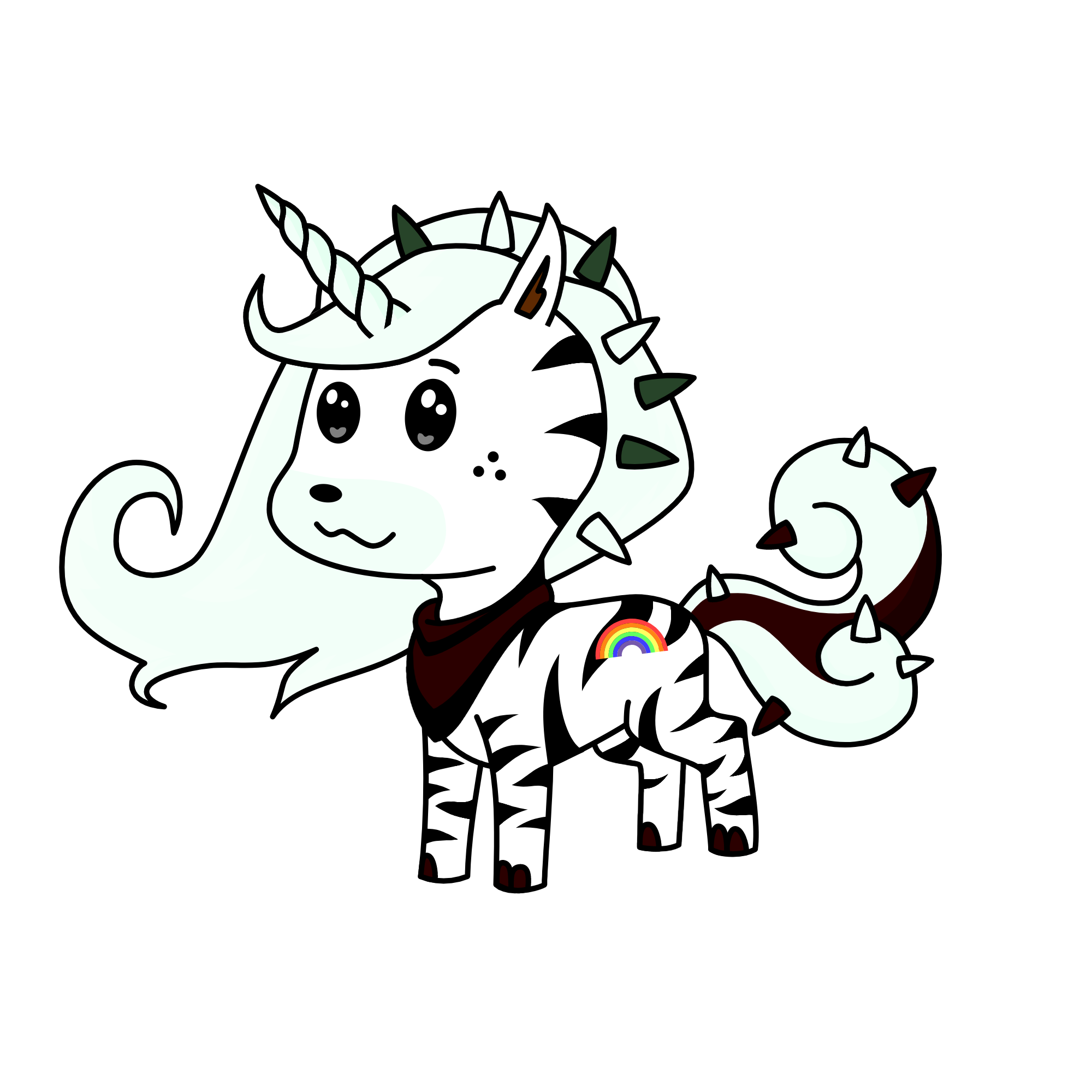 ➳ σяєσ ღ, the unicorn