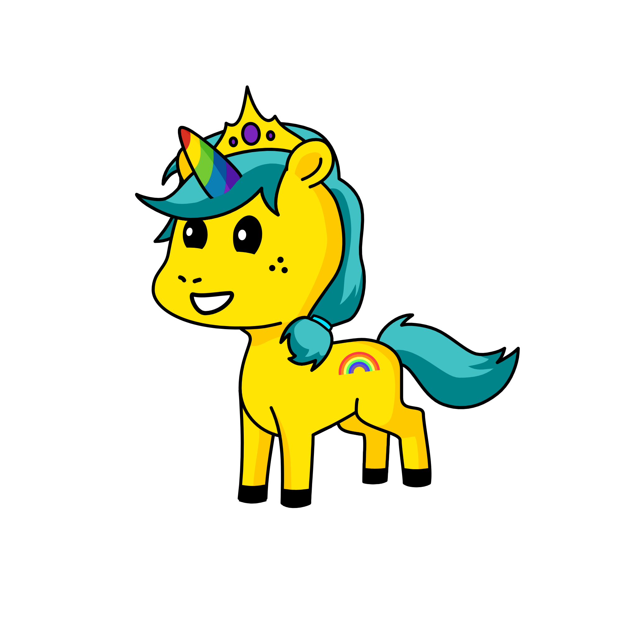 Sugar Cookie, the unicorn