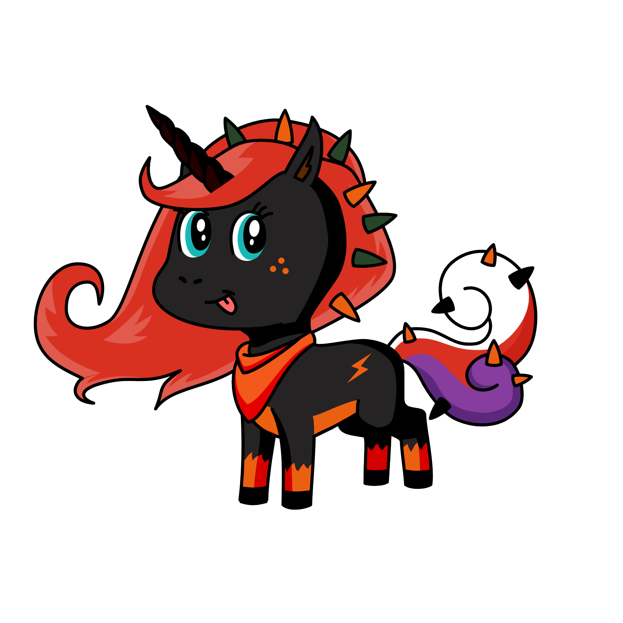 sad, the unicorn