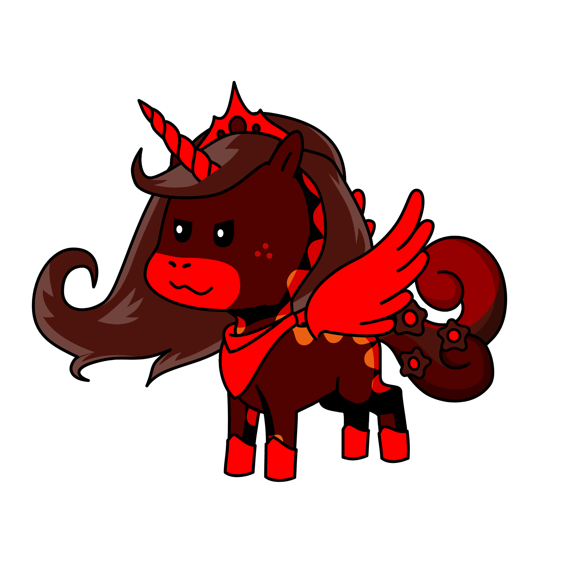 Fire Unicorn, the unicorn