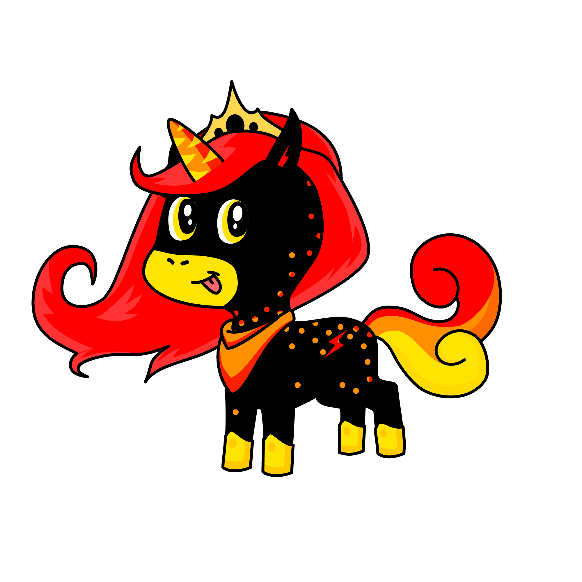 Sandy, the unicorn