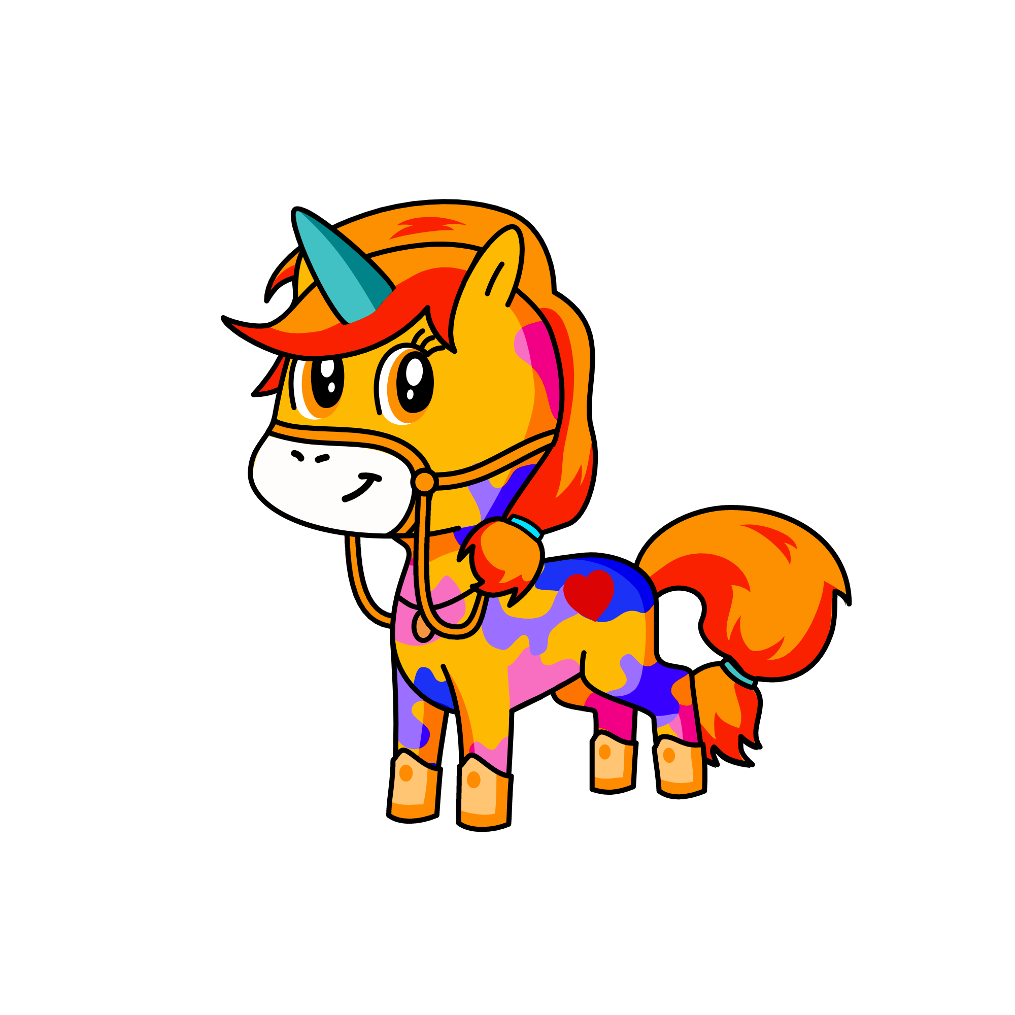 kỳ lân lửa, the unicorn