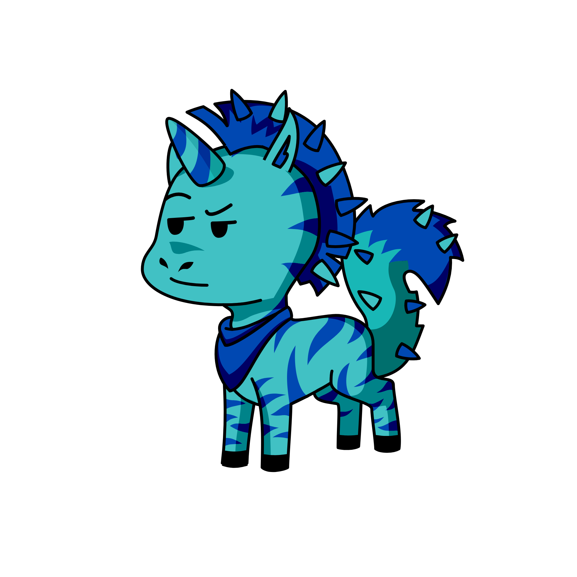 Deus do Ar, the unicorn