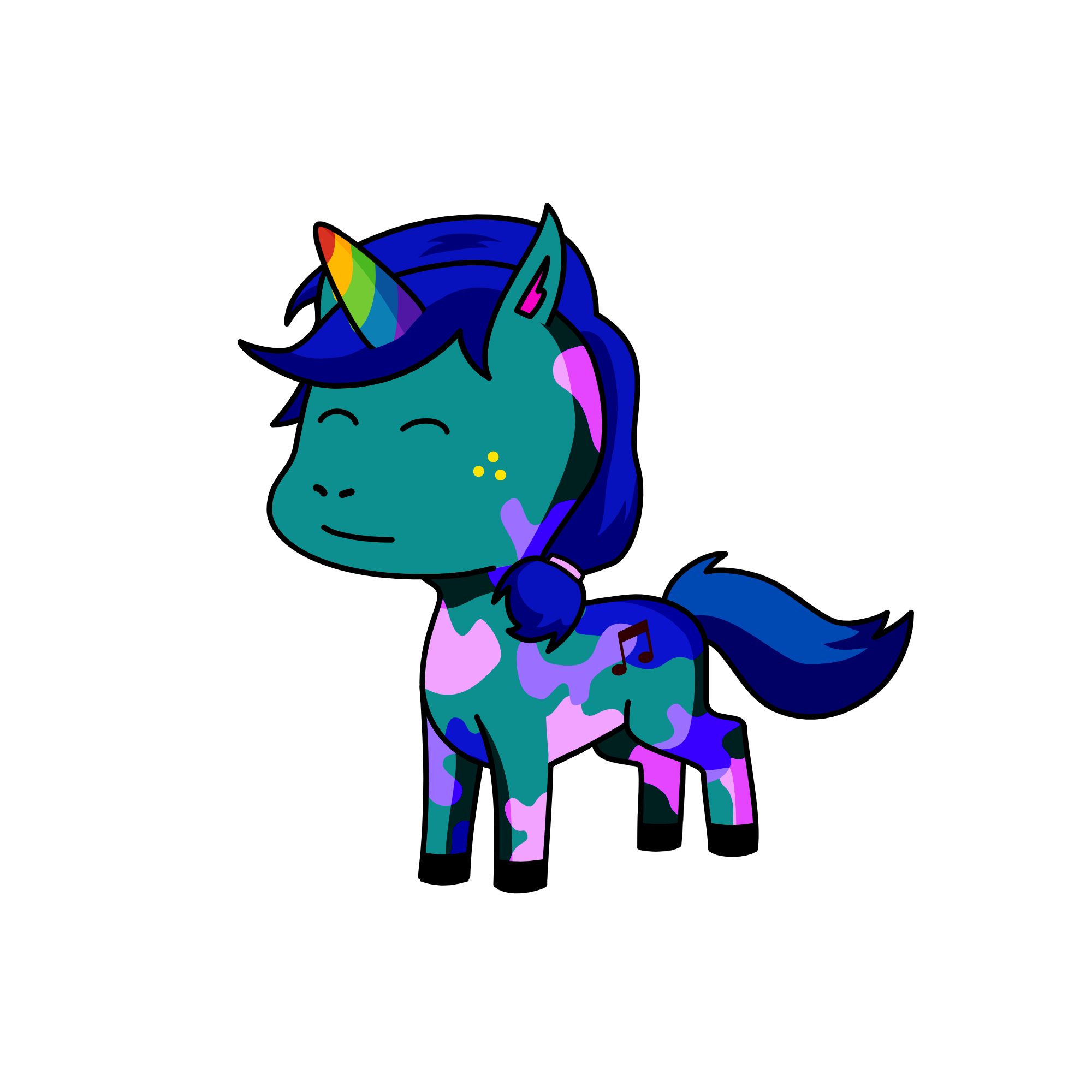 COCO, the unicorn