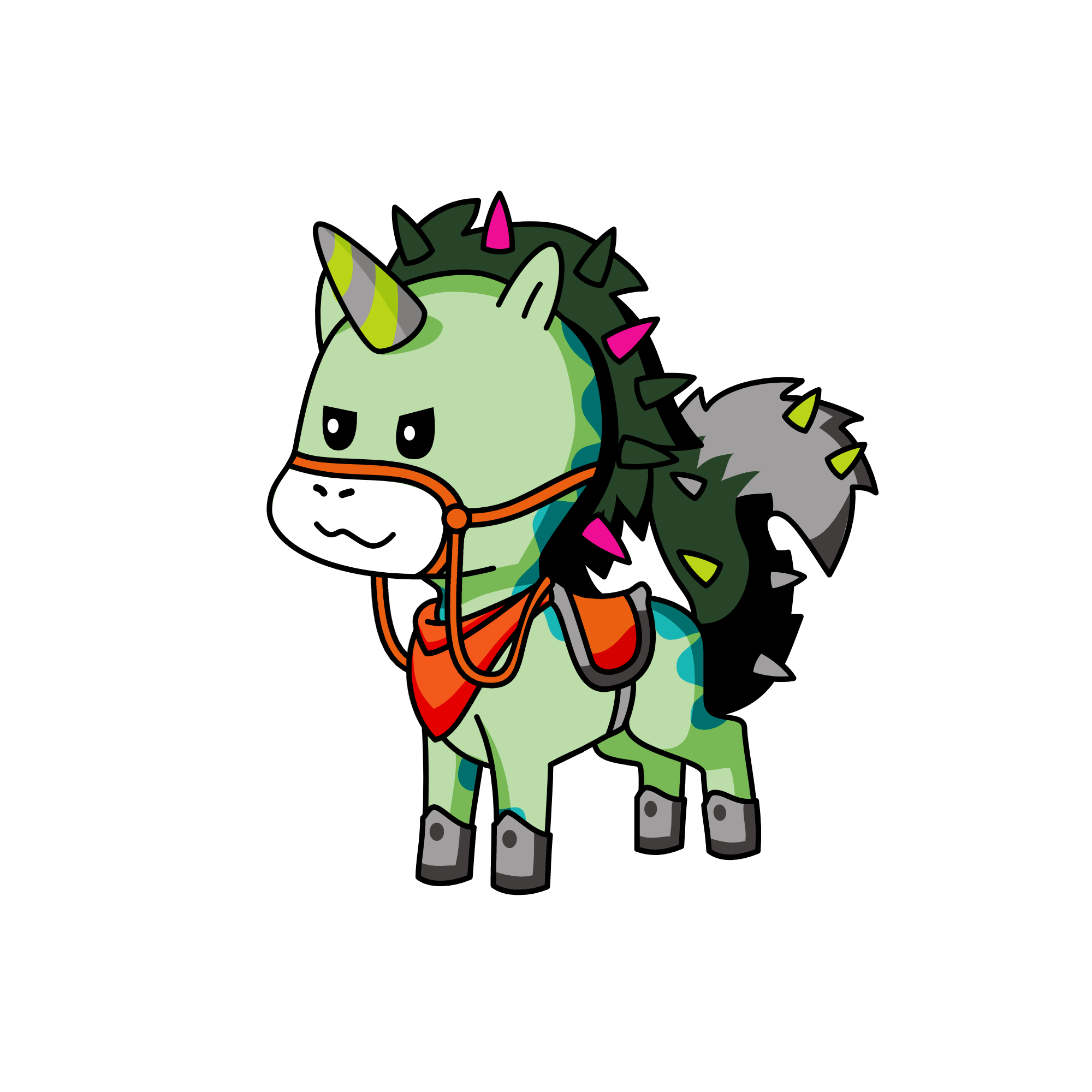 Snarky, the unicorn