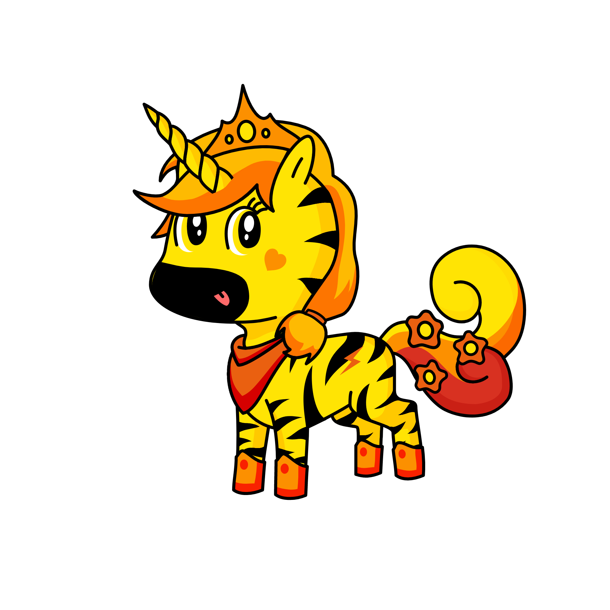 tiger lily, the unicorn