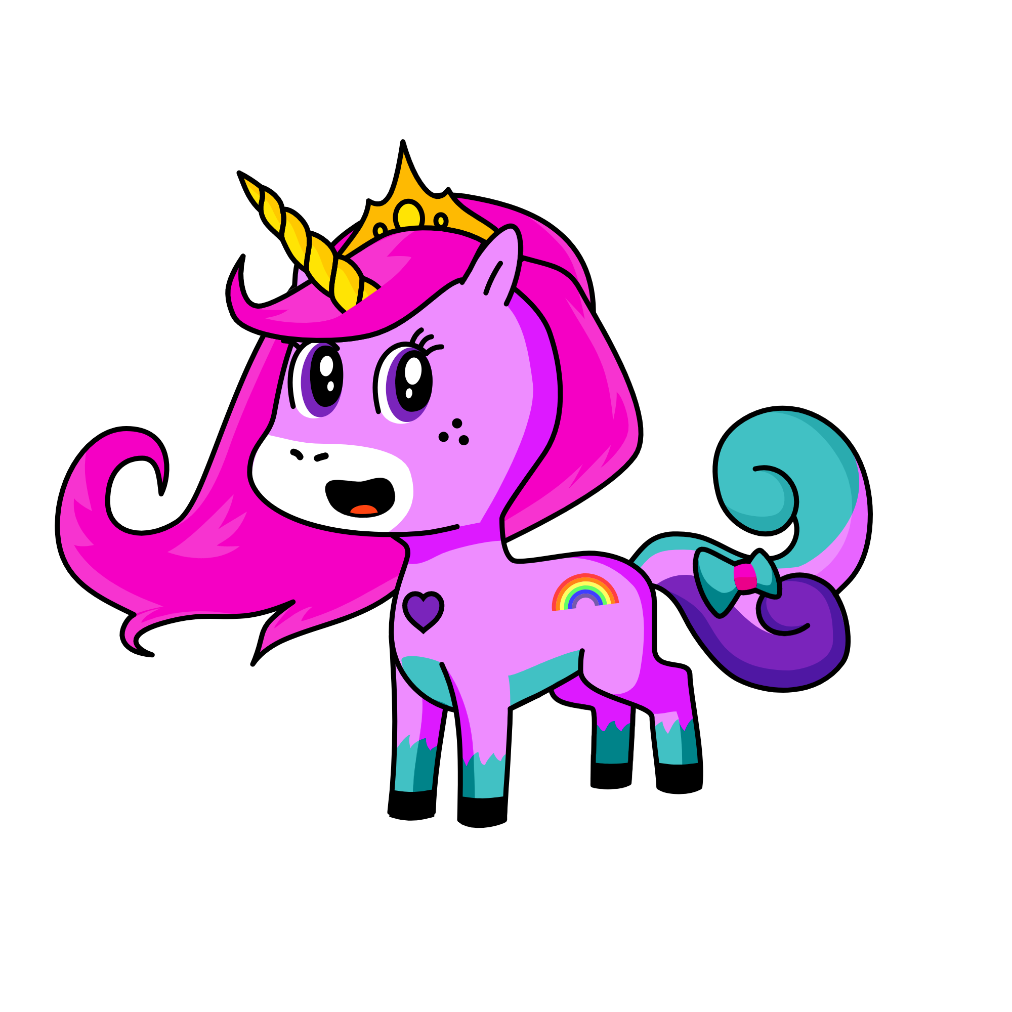  Pinky, the unicorn