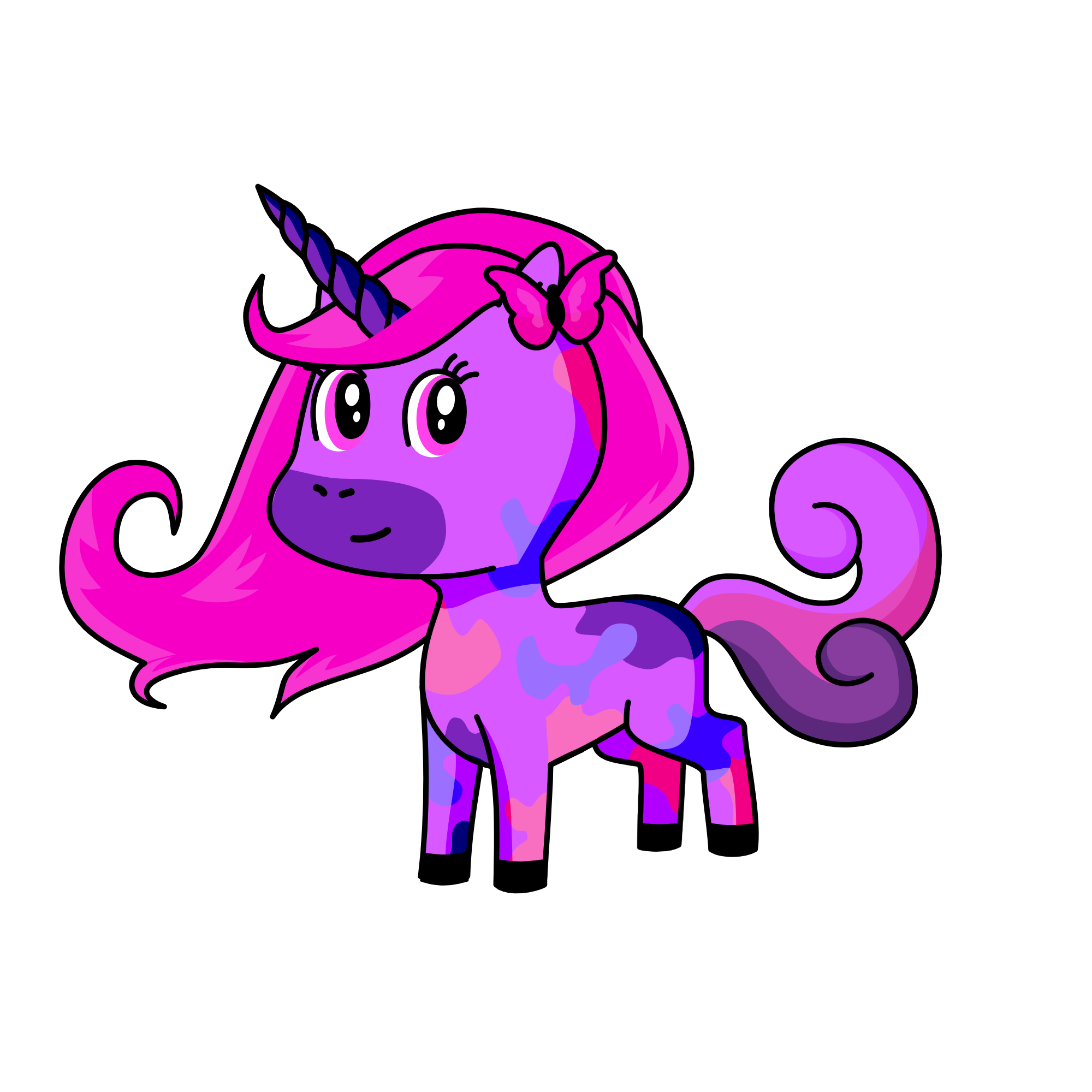 cupcake, the unicorn
