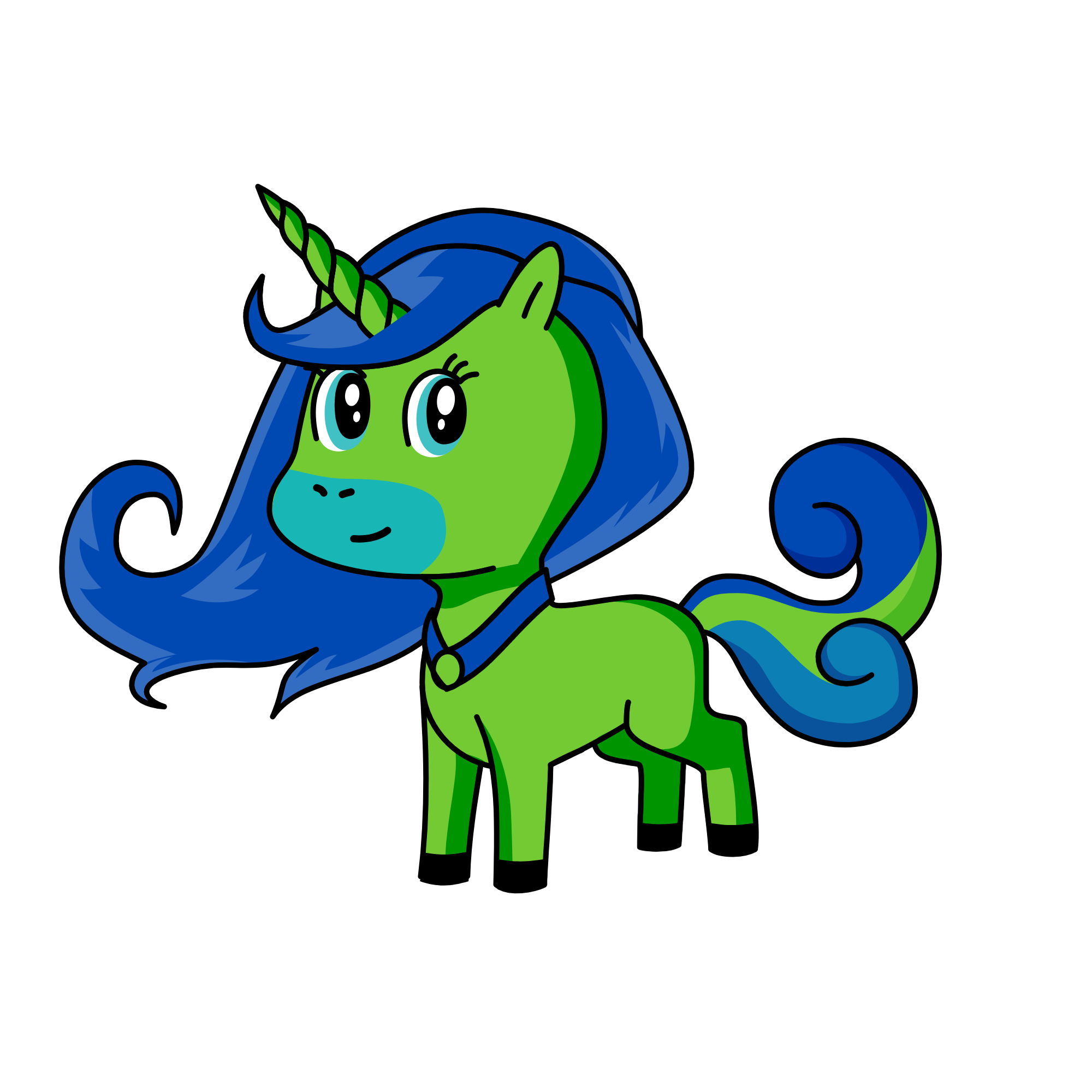 ocean, the unicorn