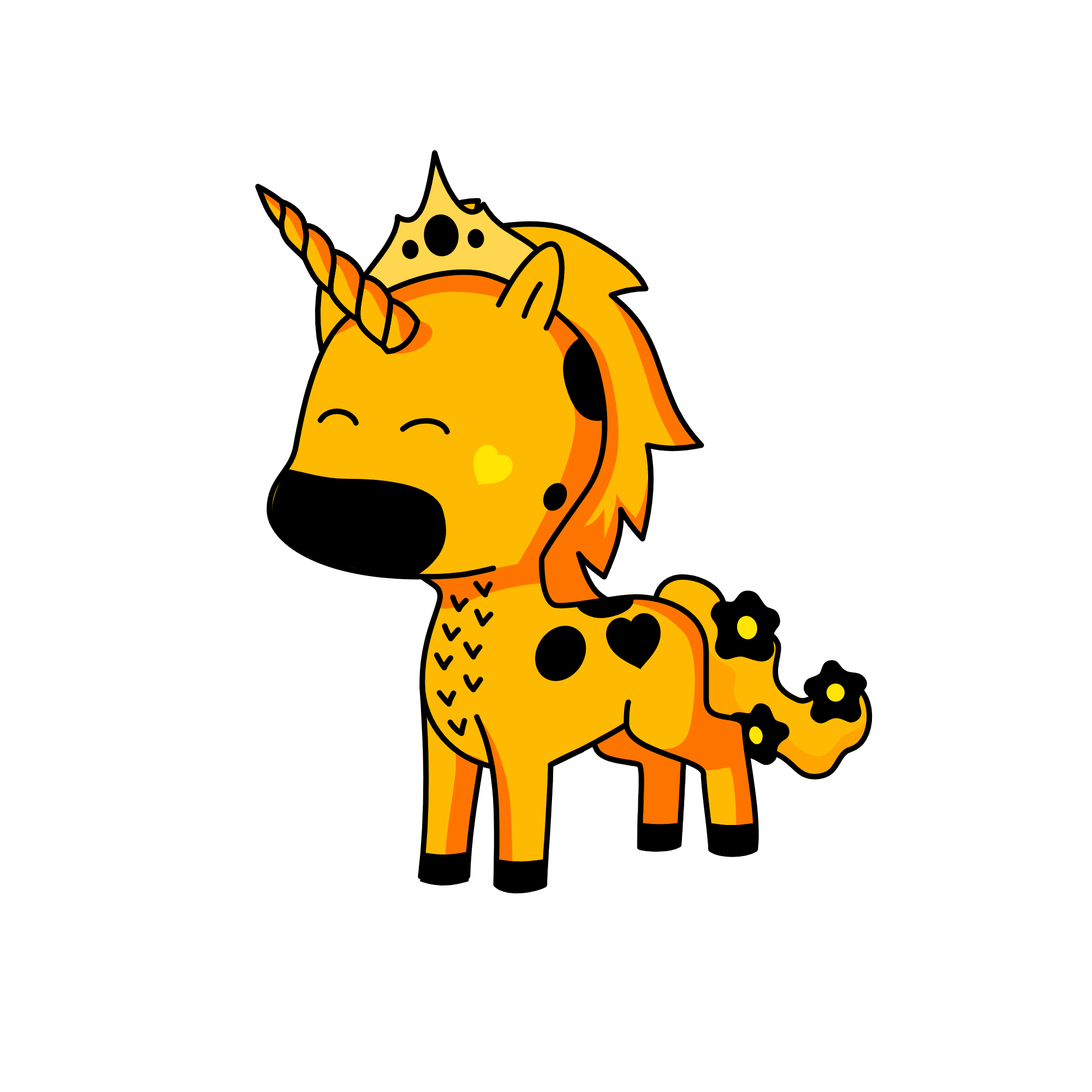 giraffe biraffe liraffe, the unicorn