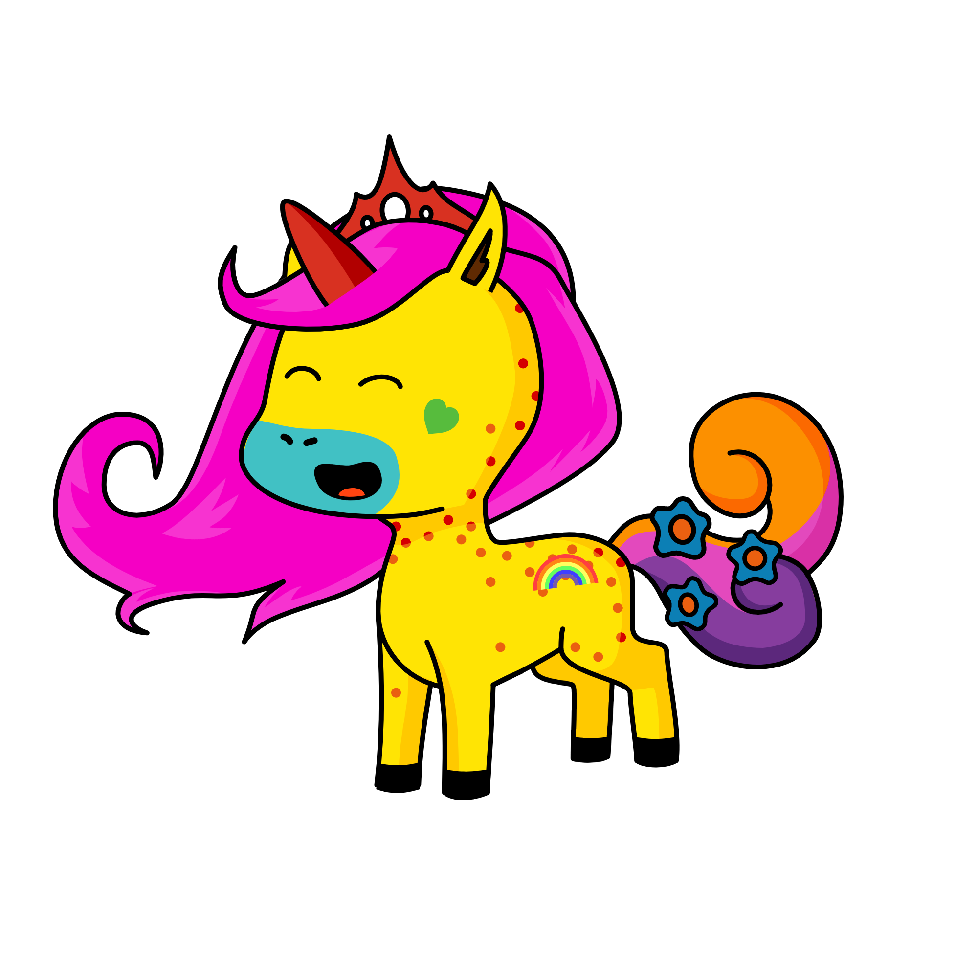 Flor, the unicorn