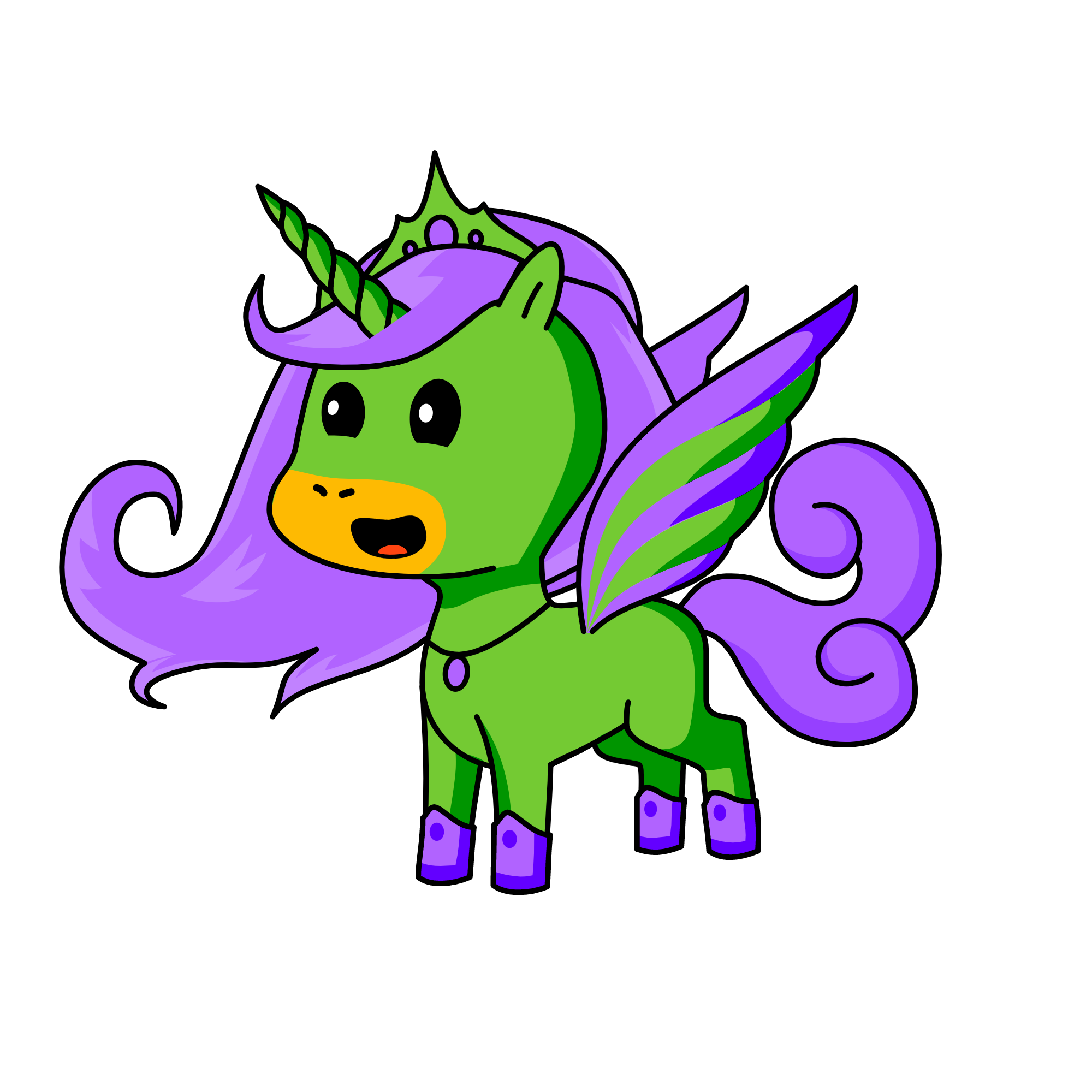 lavenda, the unicorn