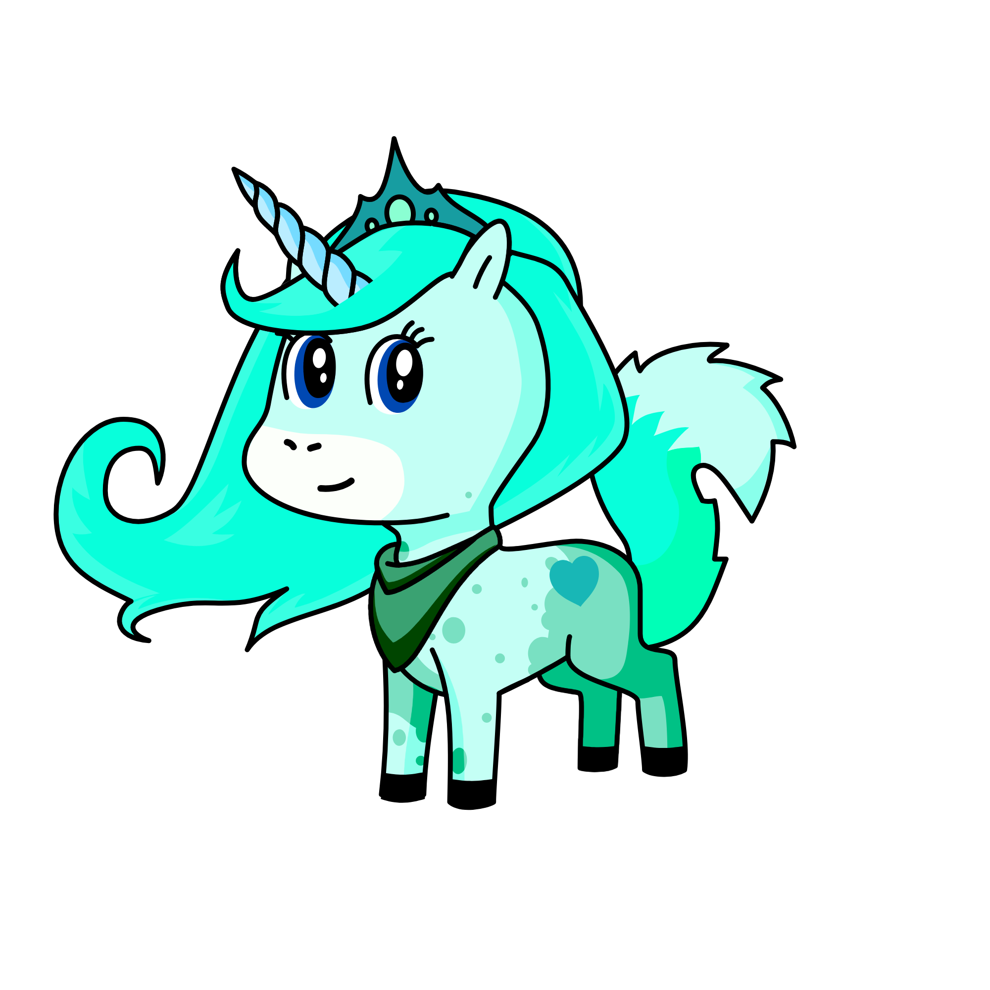 Luna, the unicorn