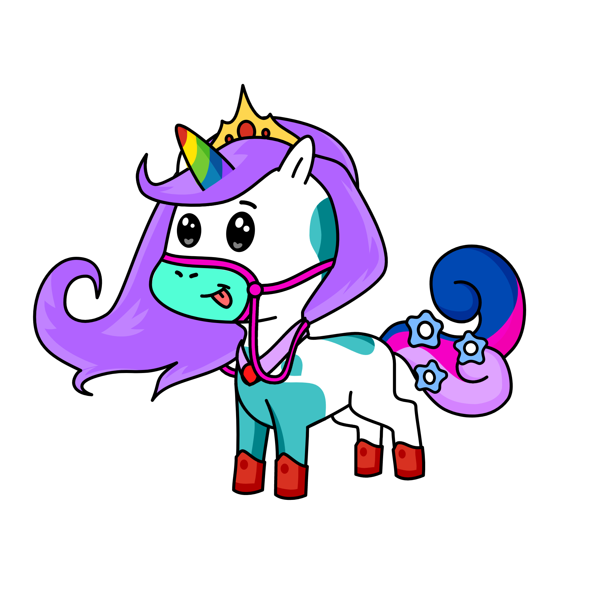 snow white, the unicorn