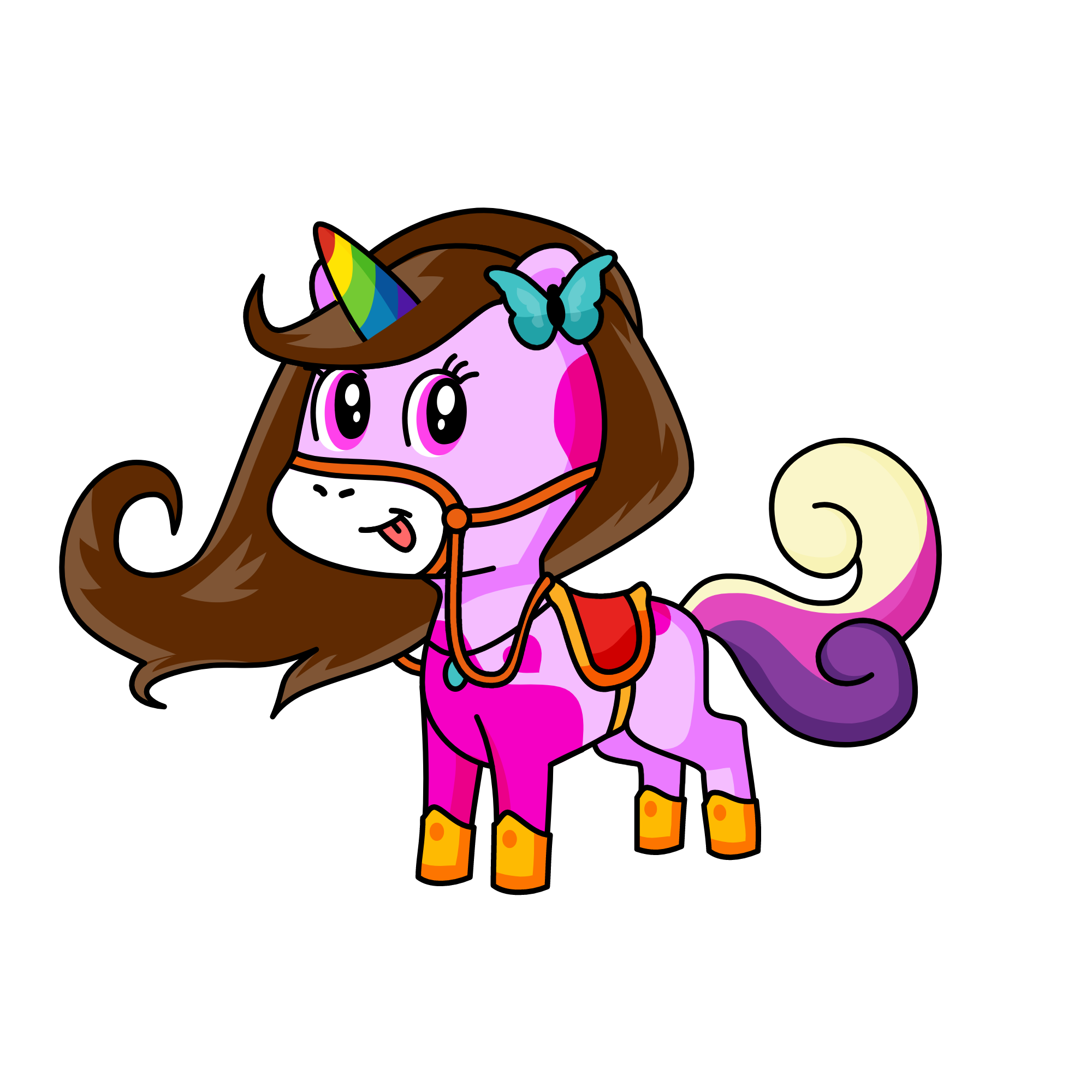 RAINBOW MAGIC, the unicorn