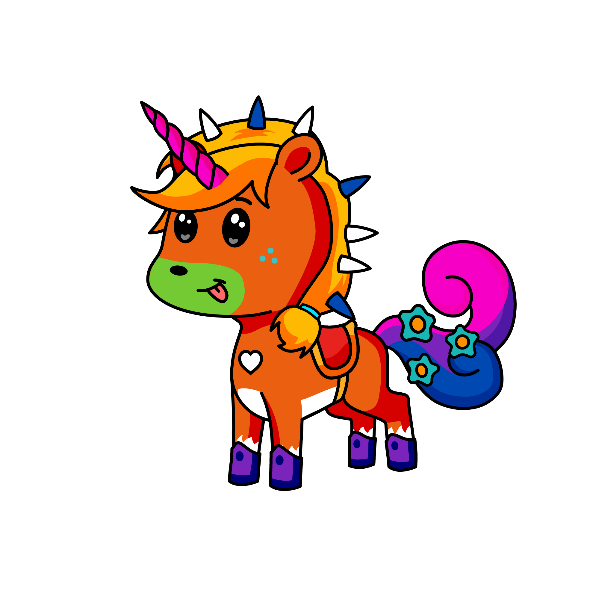 ALINASTAR, the unicorn