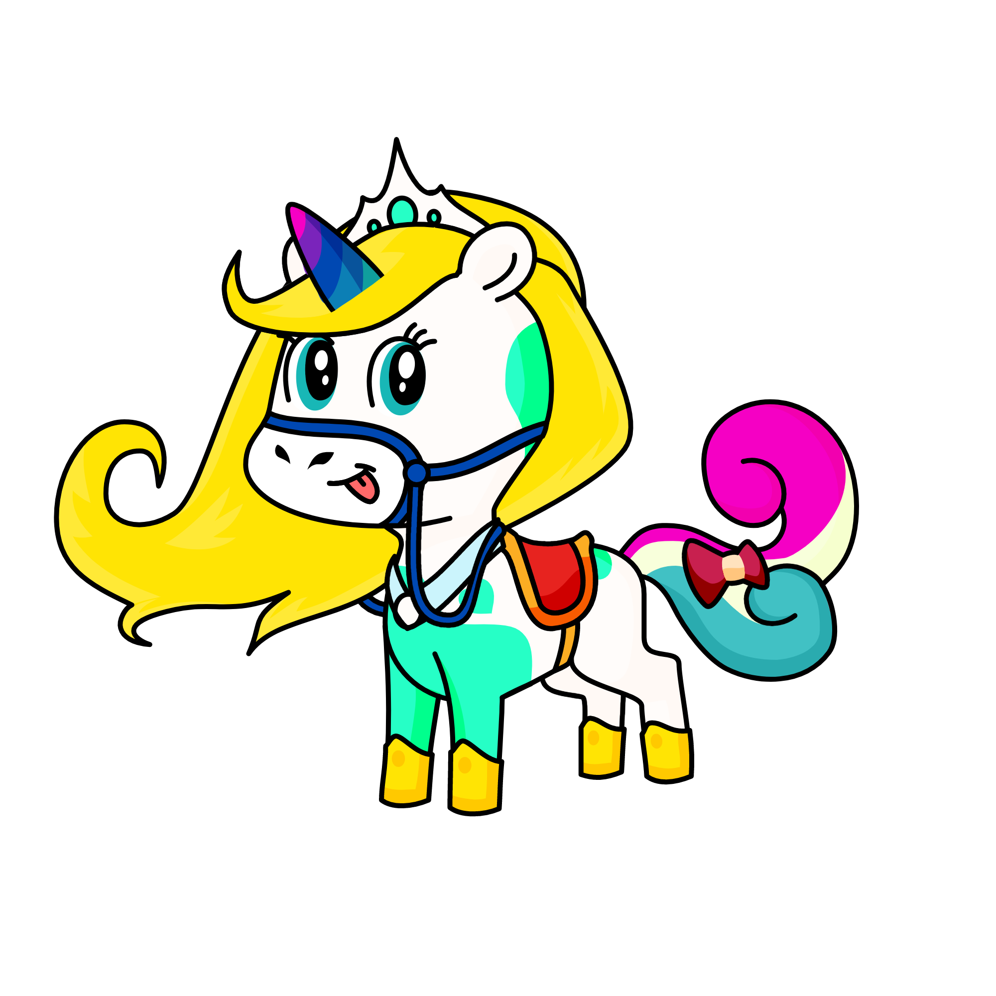 ICEY, the unicorn