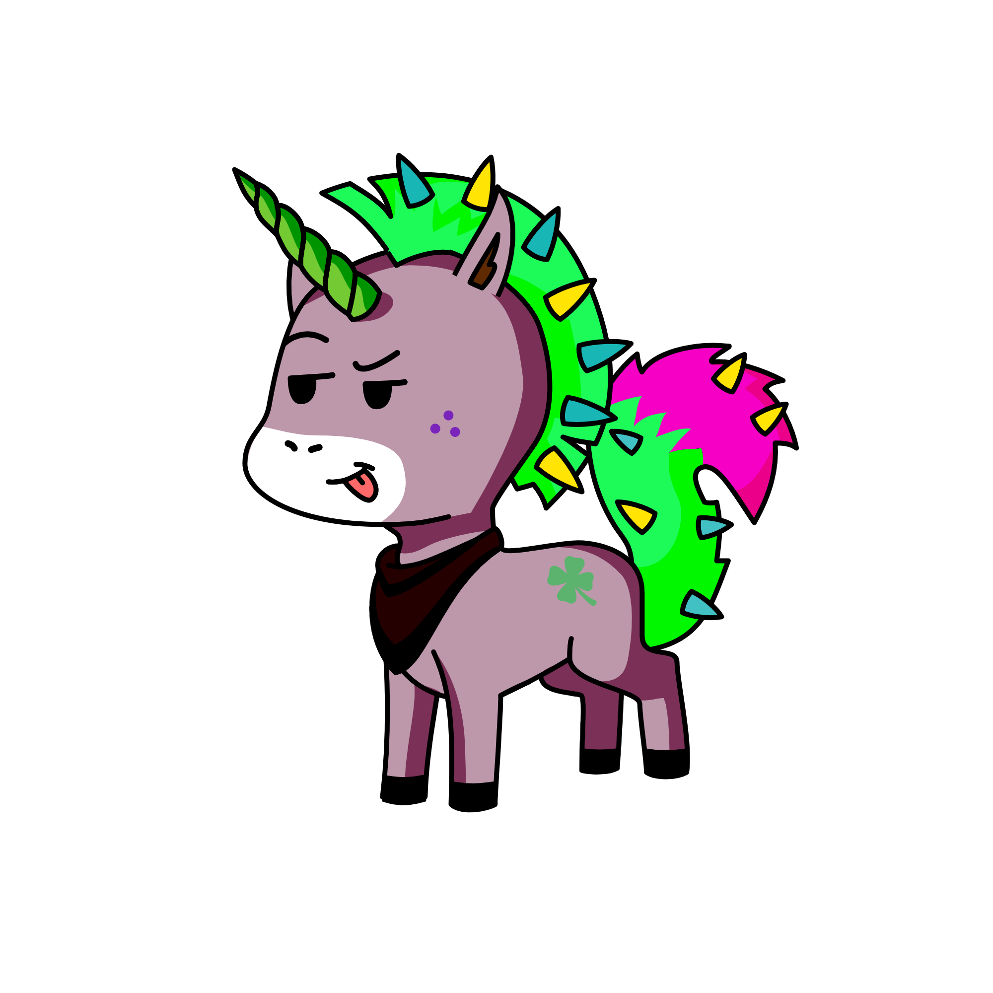 punkicorn, the unicorn