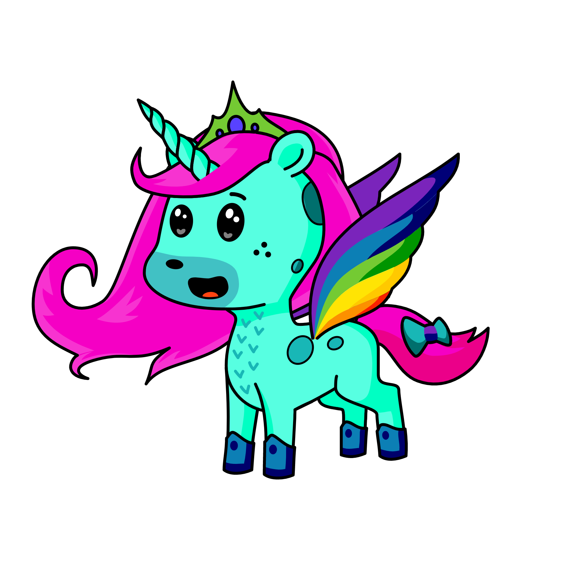 nadia, the unicorn