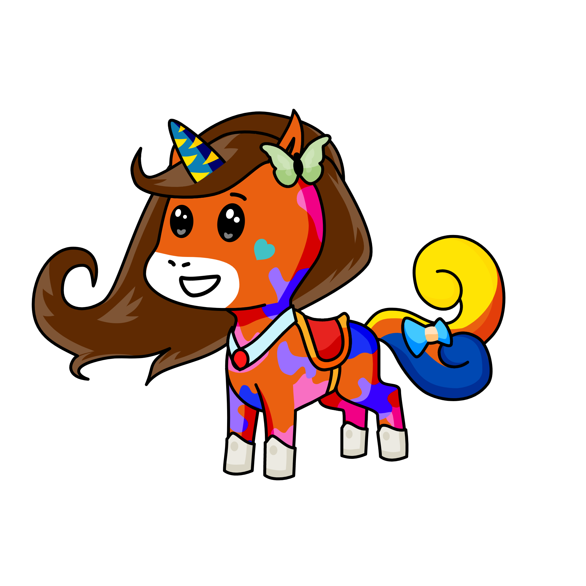 Buttercup, the unicorn
