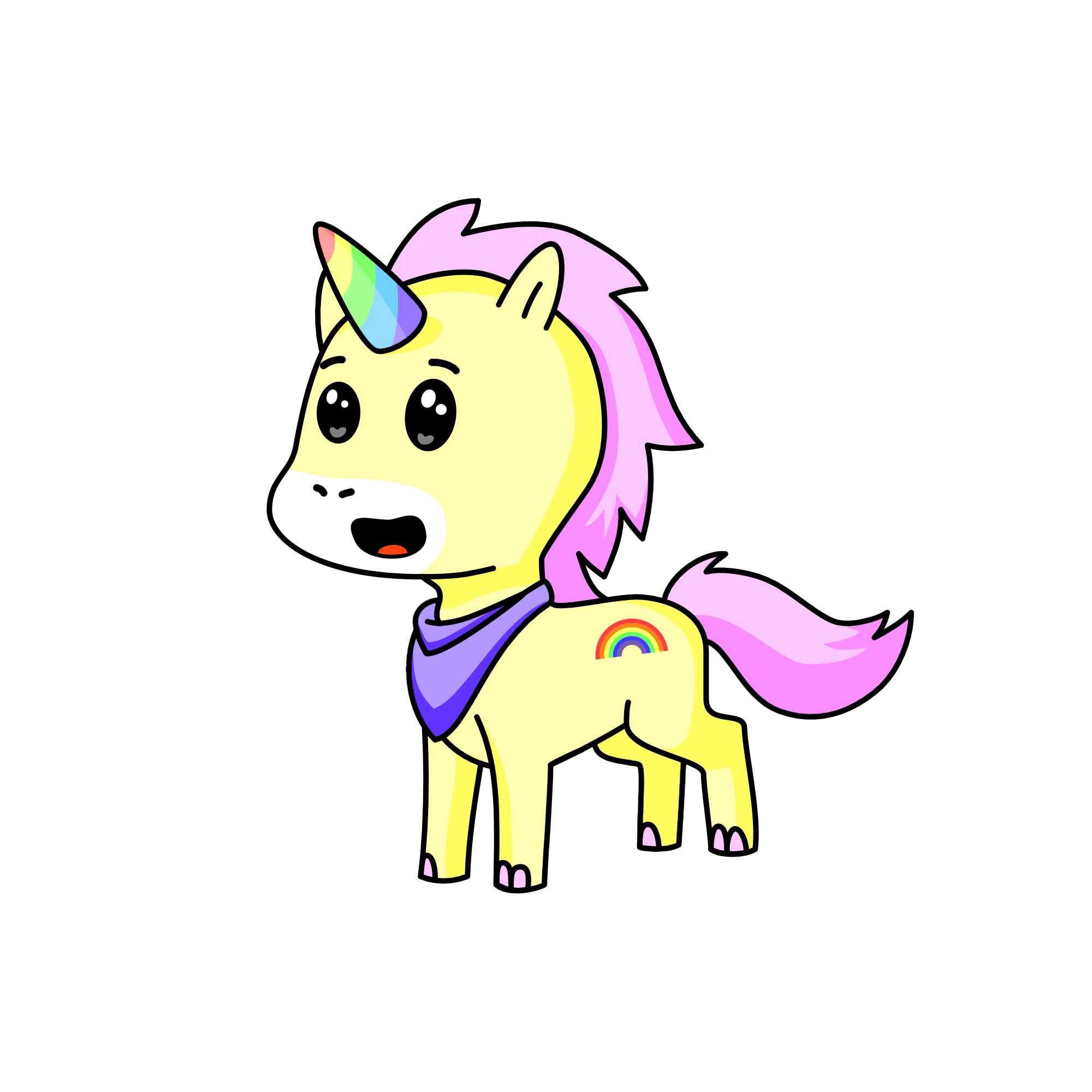 bean, the unicorn