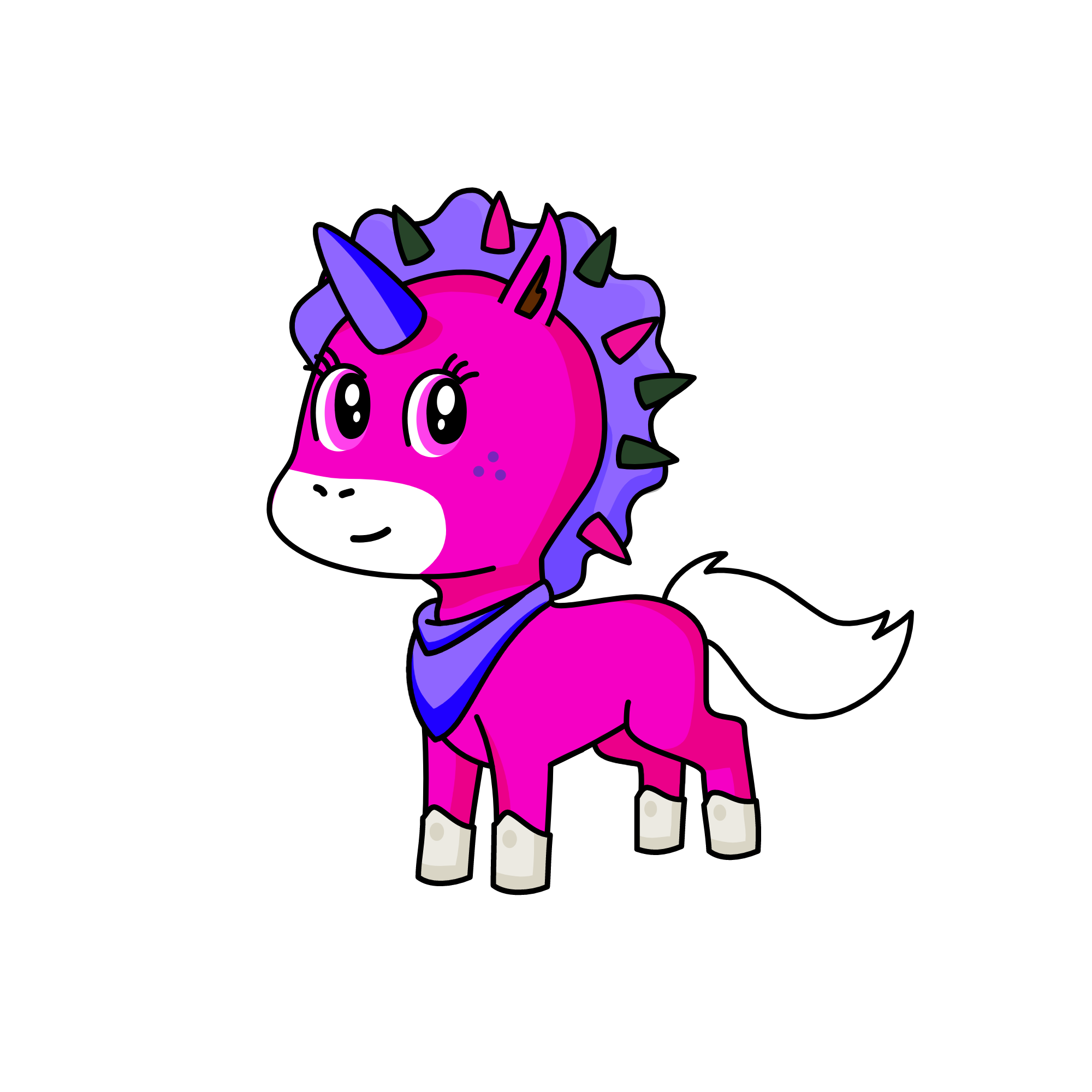 Iya tot baho ug otot, the unicorn