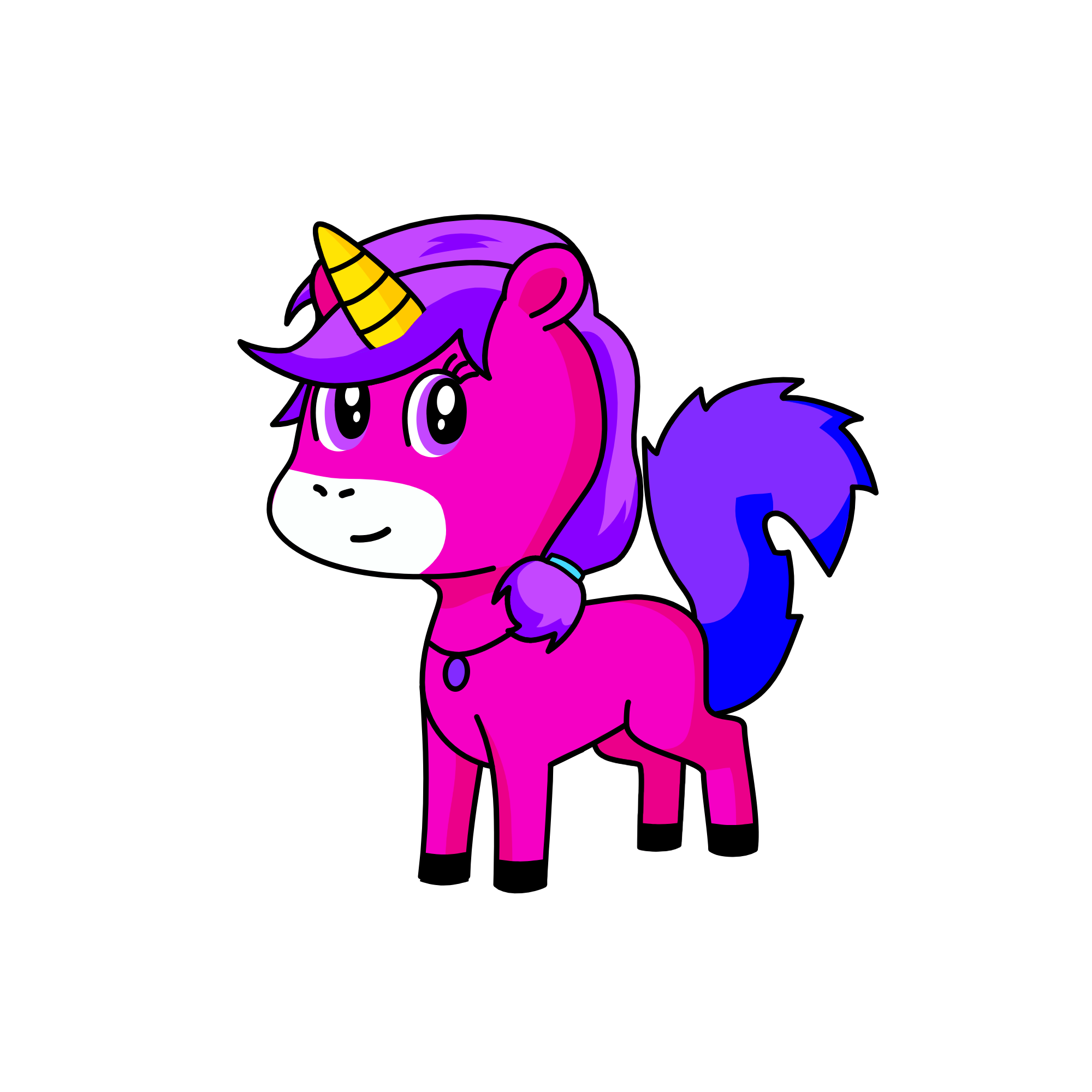 Freia, the unicorn