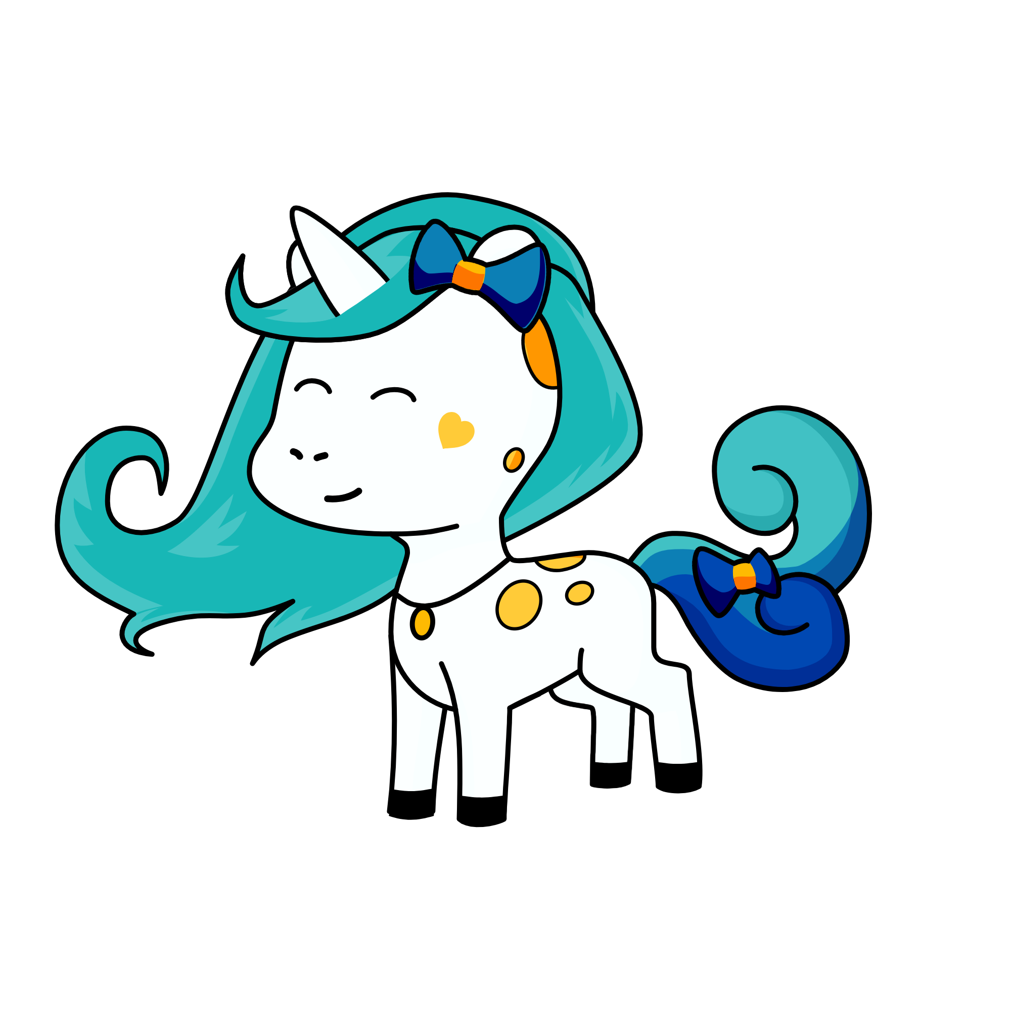 Sandy, the unicorn