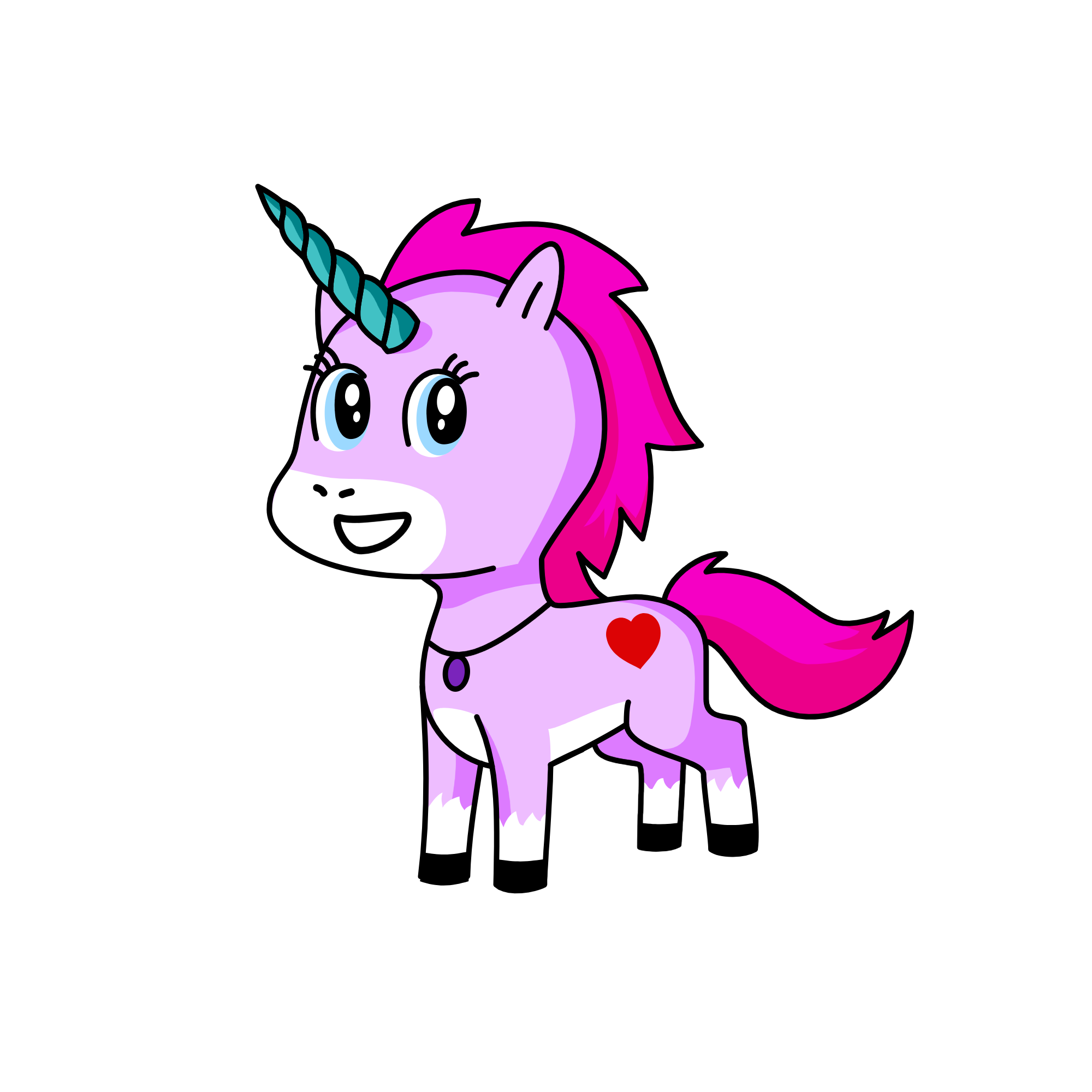 Pinkie Pie, the unicorn