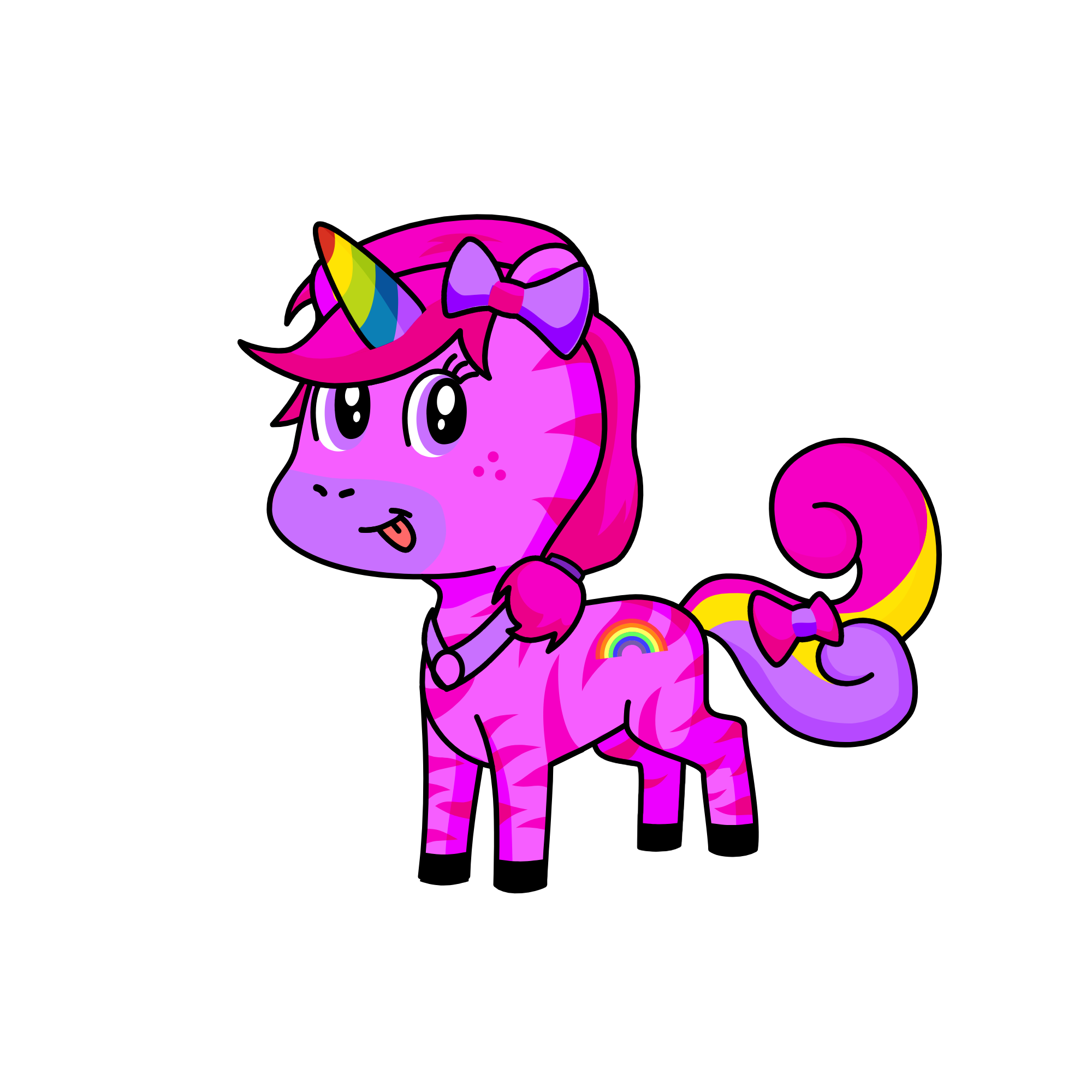 Ranbow, the unicorn