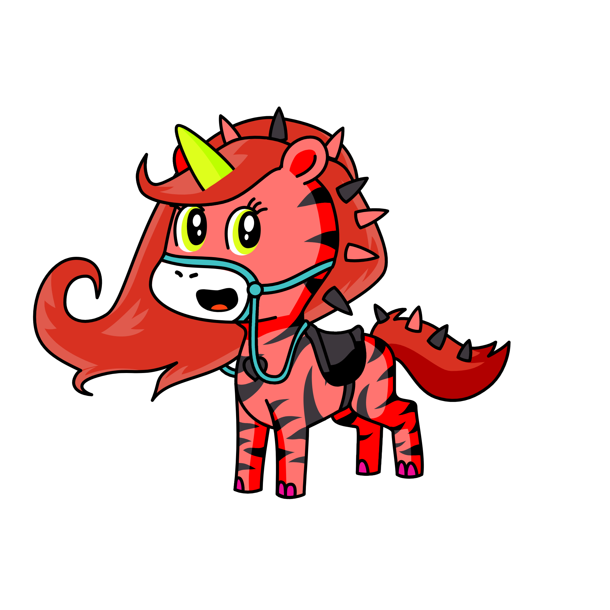 Fire (power of fire), the unicorn