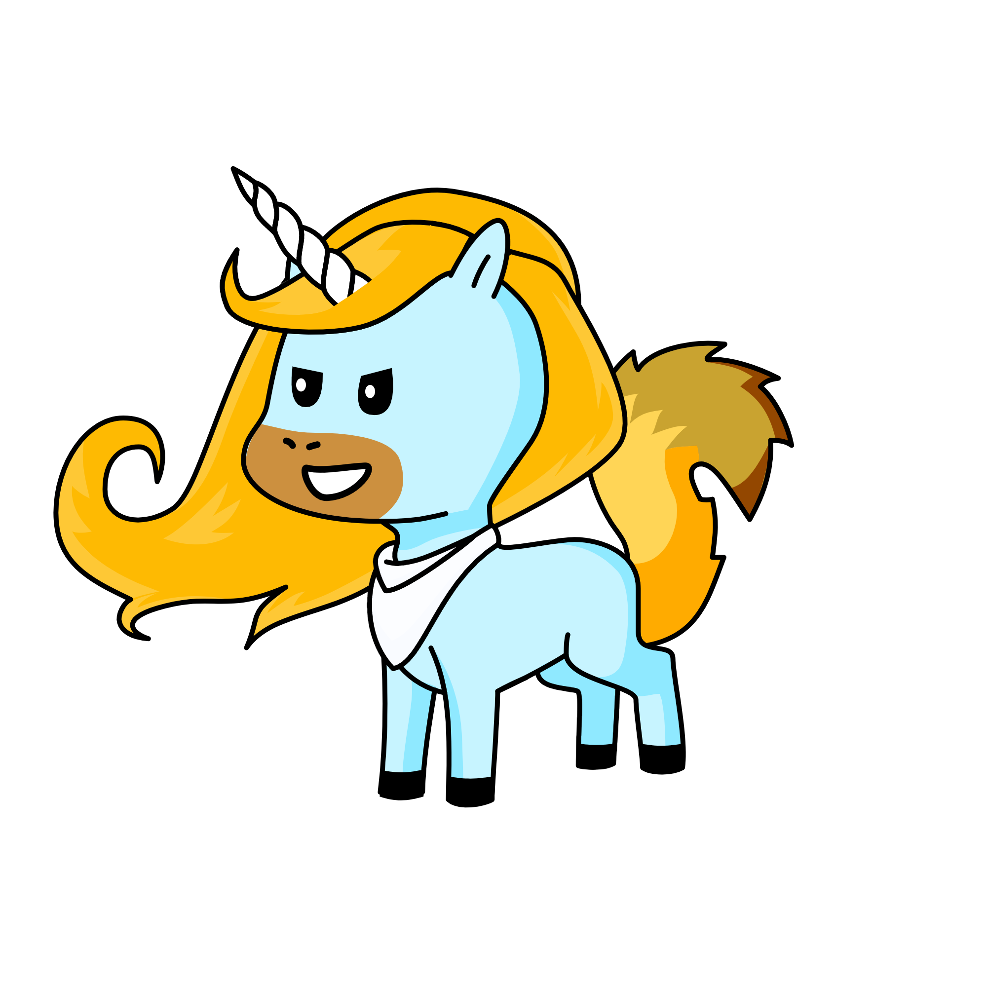 Bad unicorn (dont mess with her), the unicorn