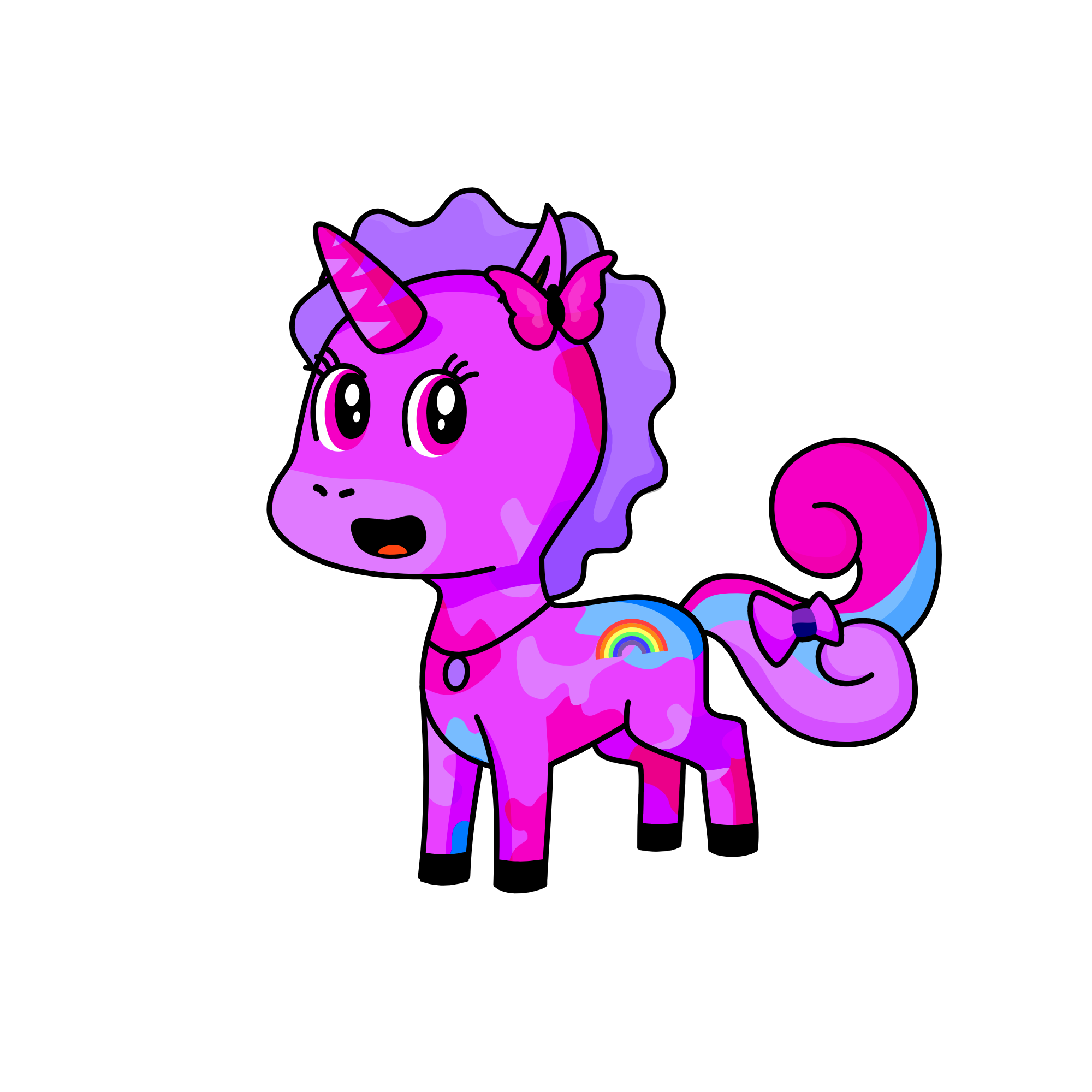 Ranbis sister of ranbow, the unicorn