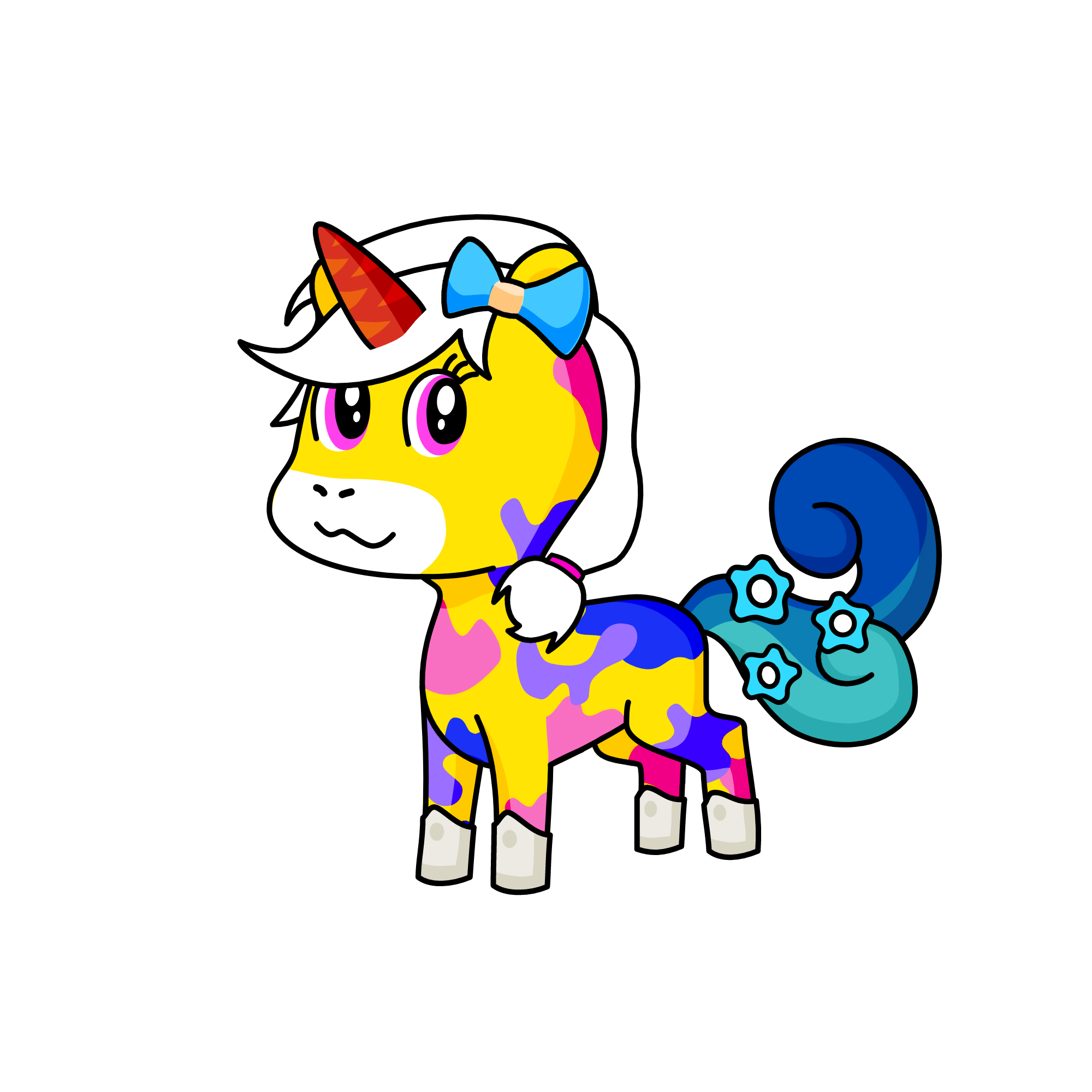 Stardust, the unicorn