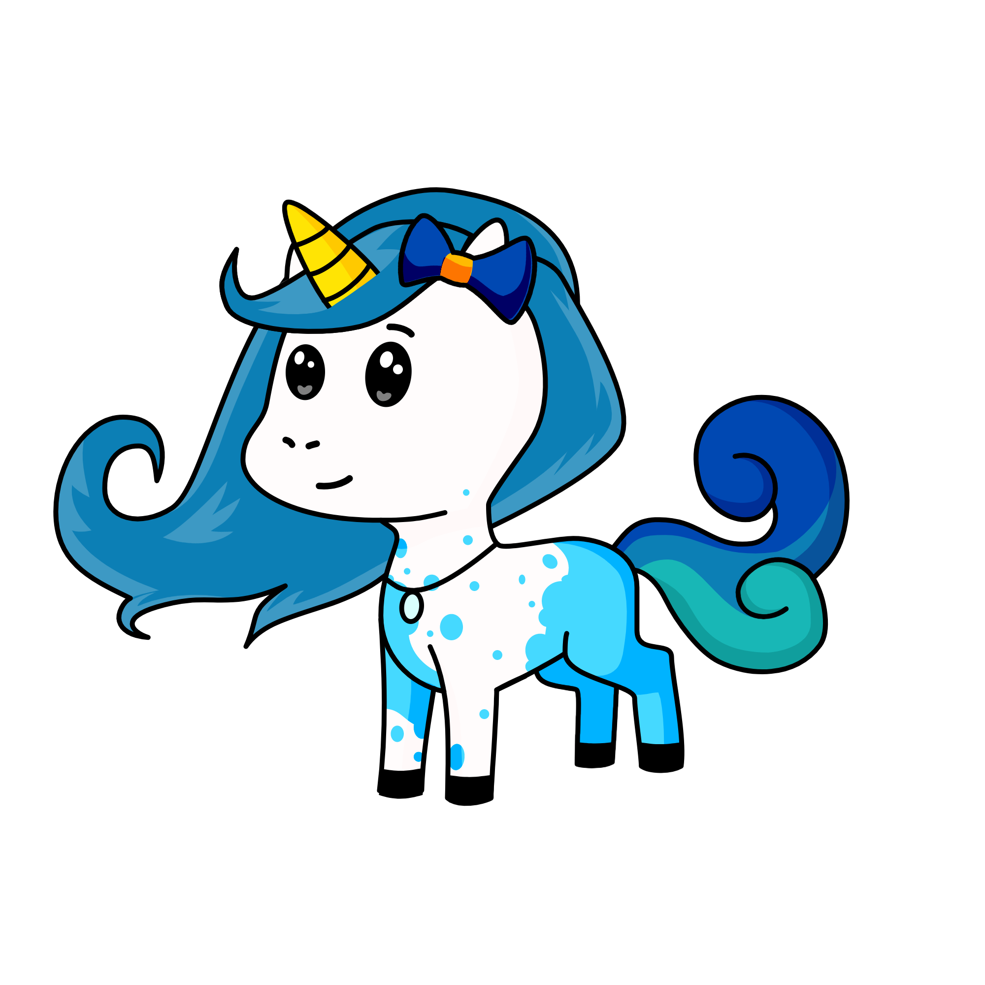 bluecorn, the unicorn