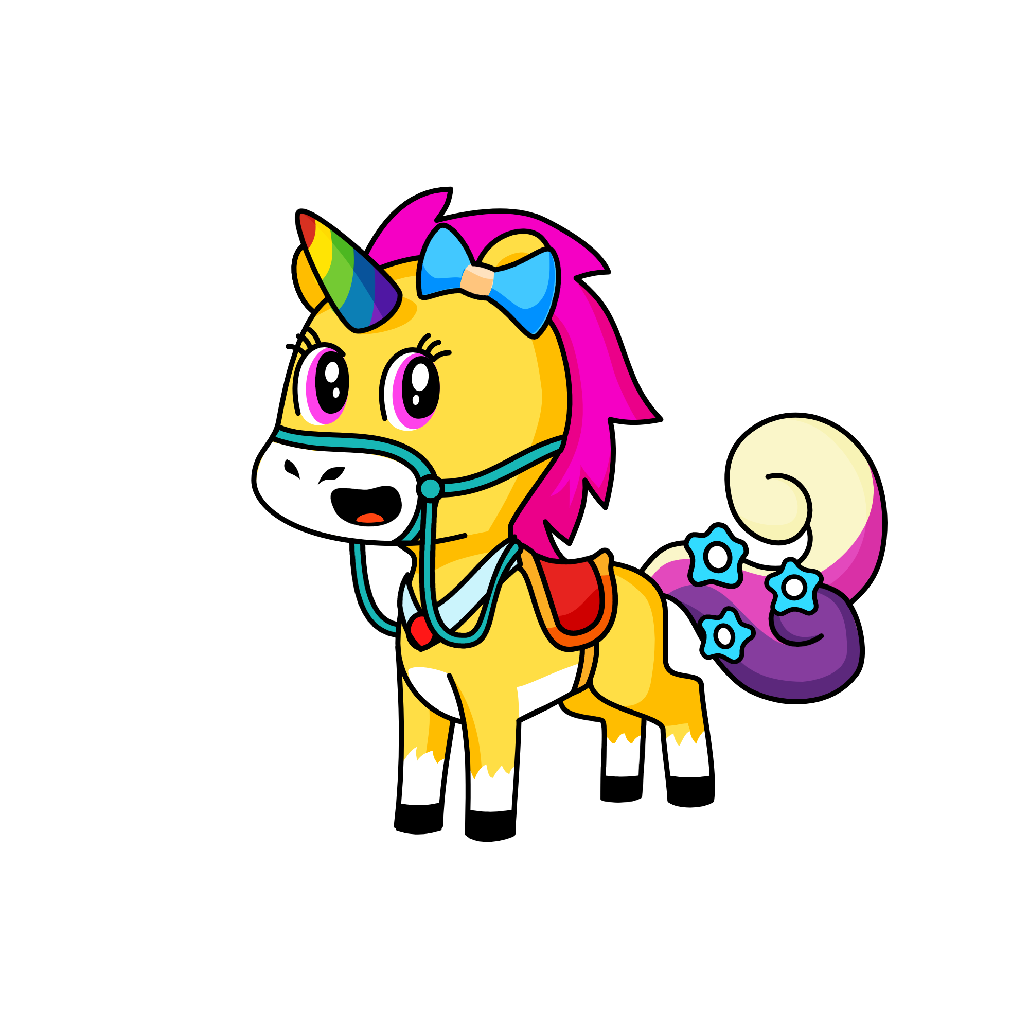 Destiny, the unicorn