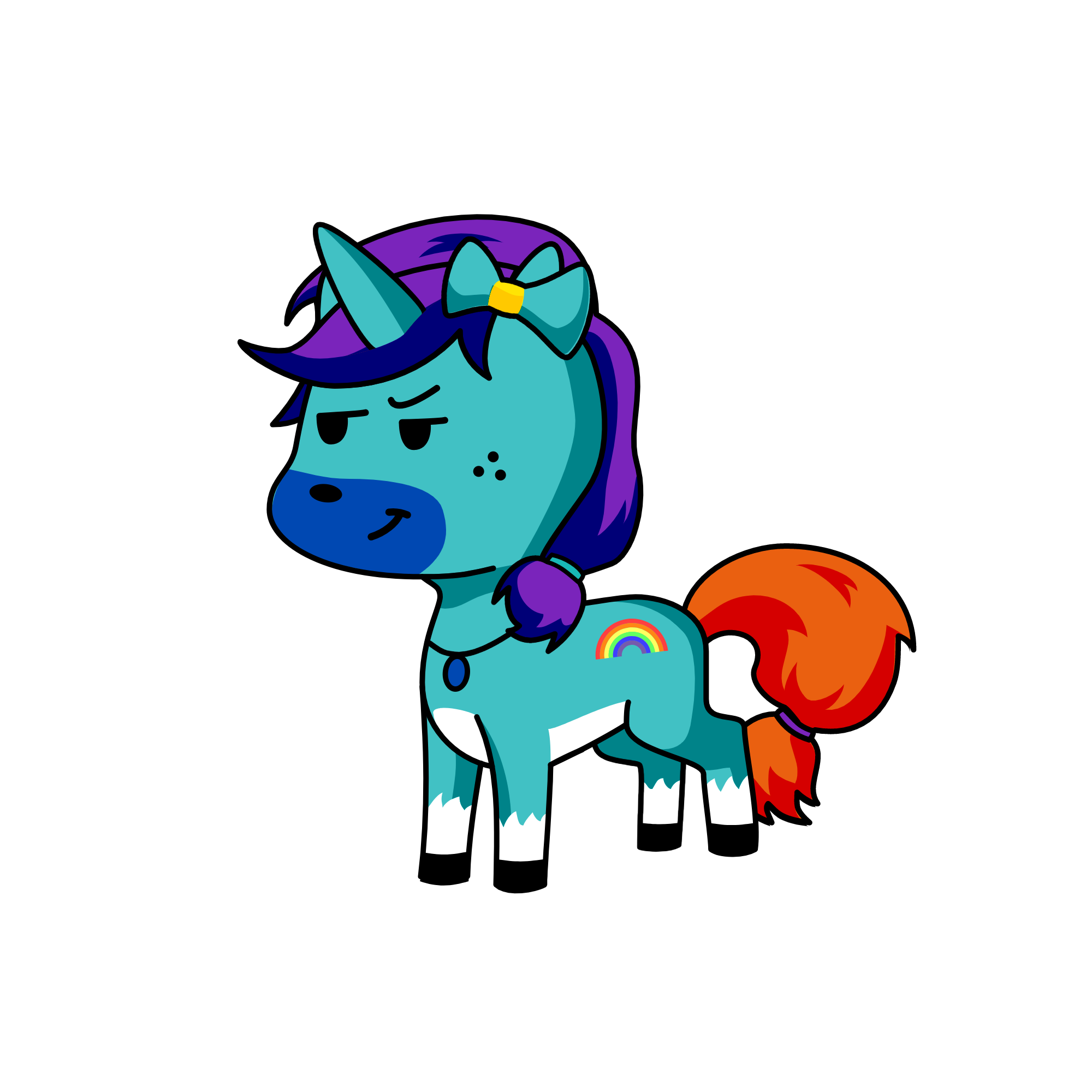 Buff, the unicorn