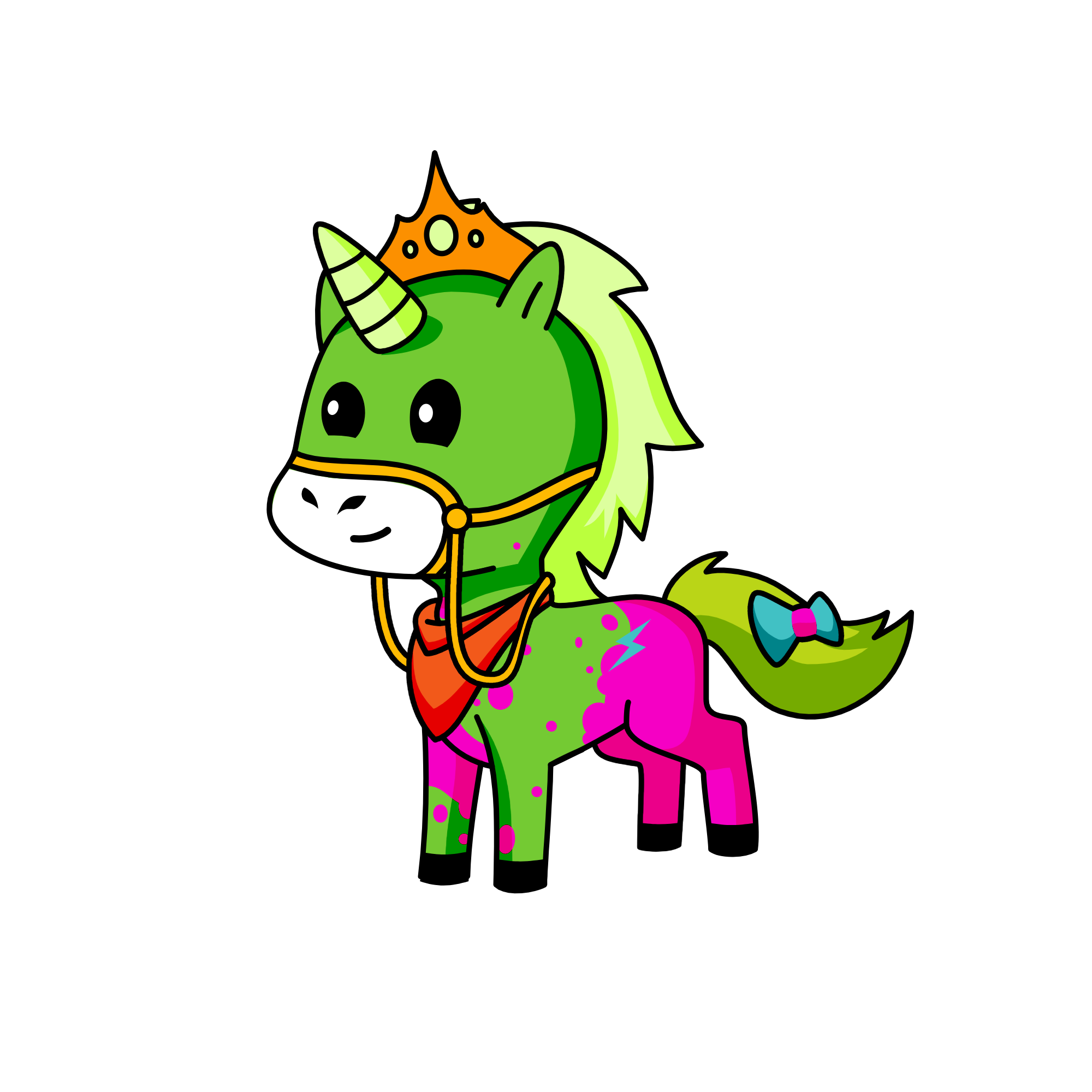 Malina, the unicorn