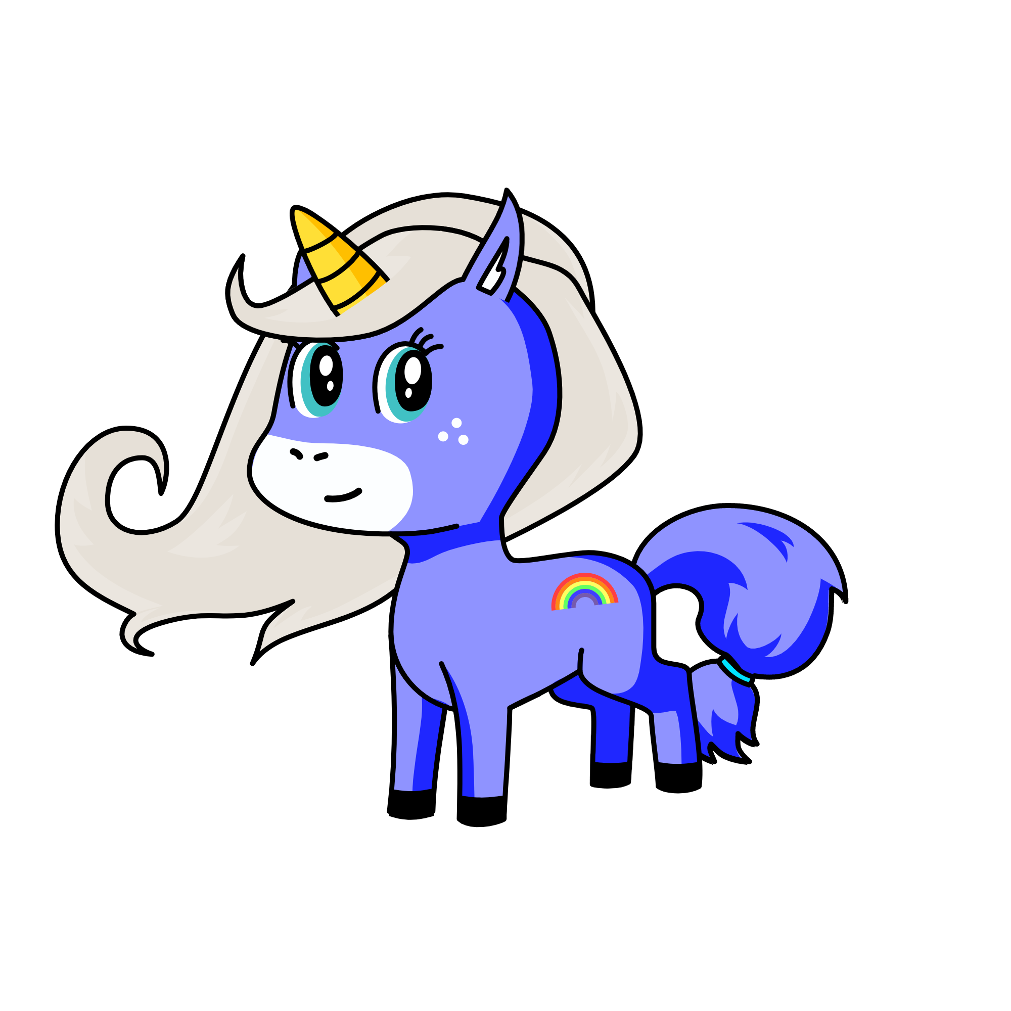 a, the unicorn