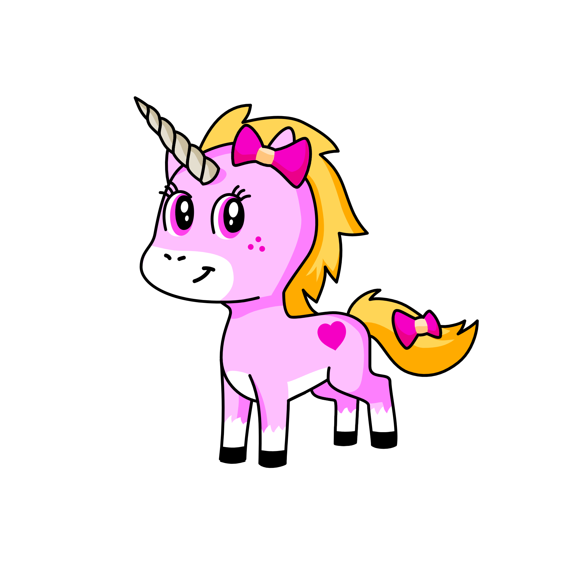 rose, the unicorn