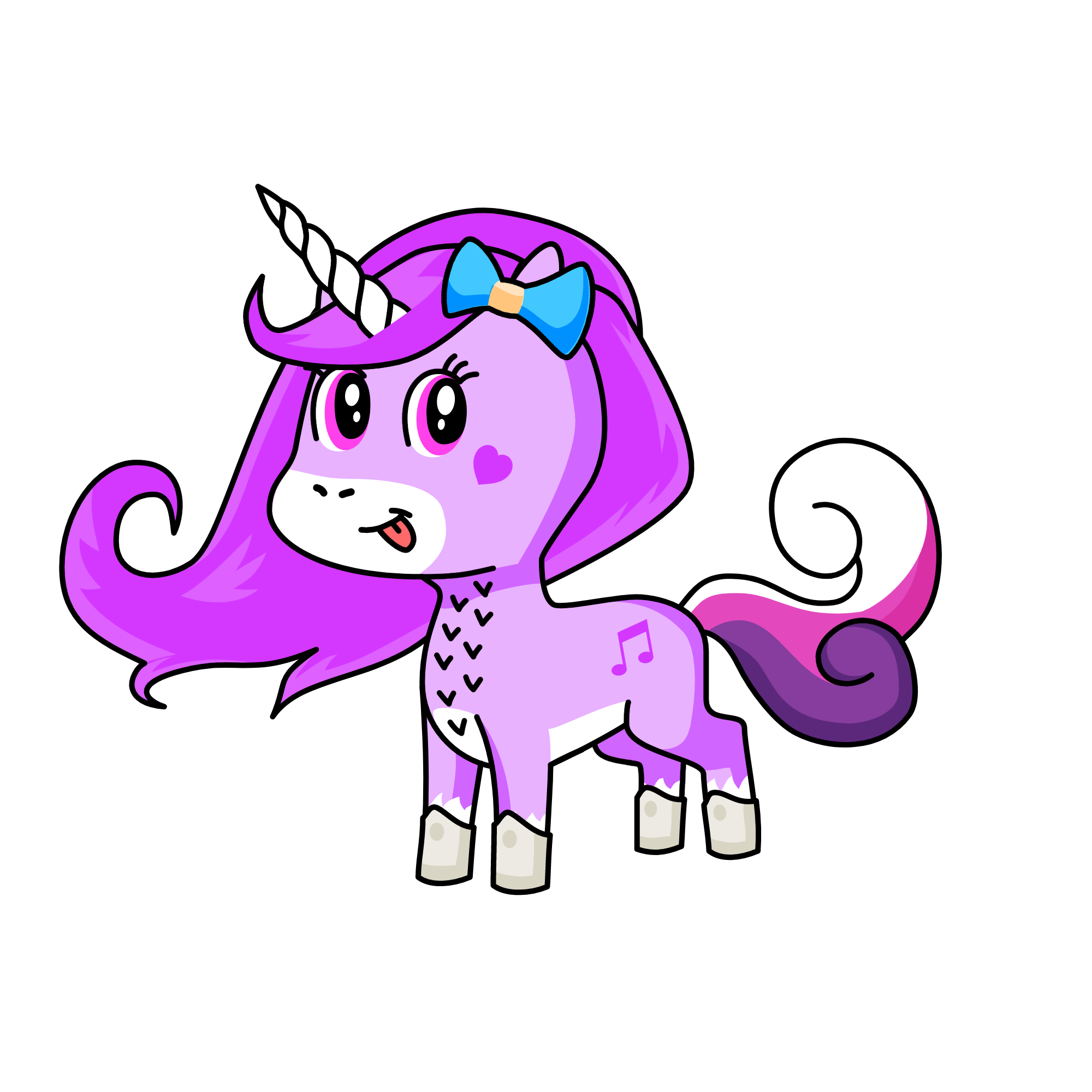 Aurora, the unicorn